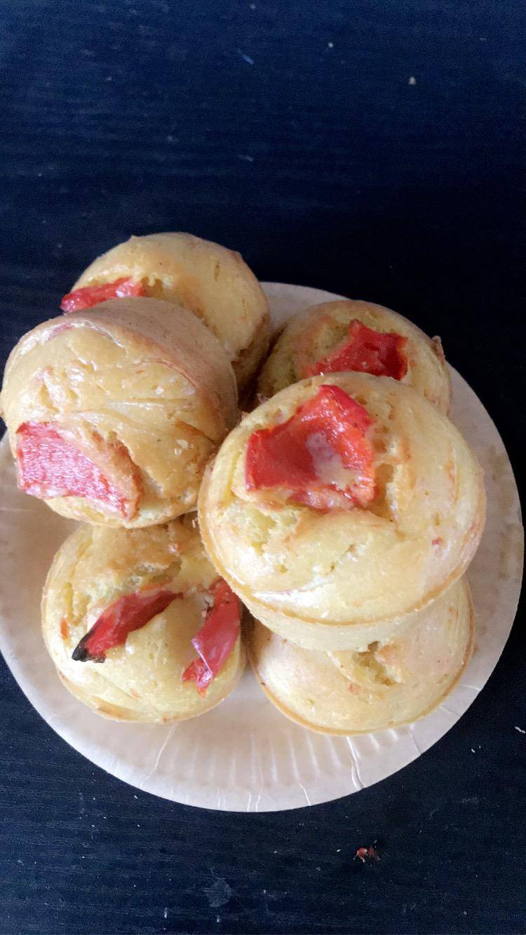 Muffin surimi cœur kiri - Recette Cake Factory | Tefal