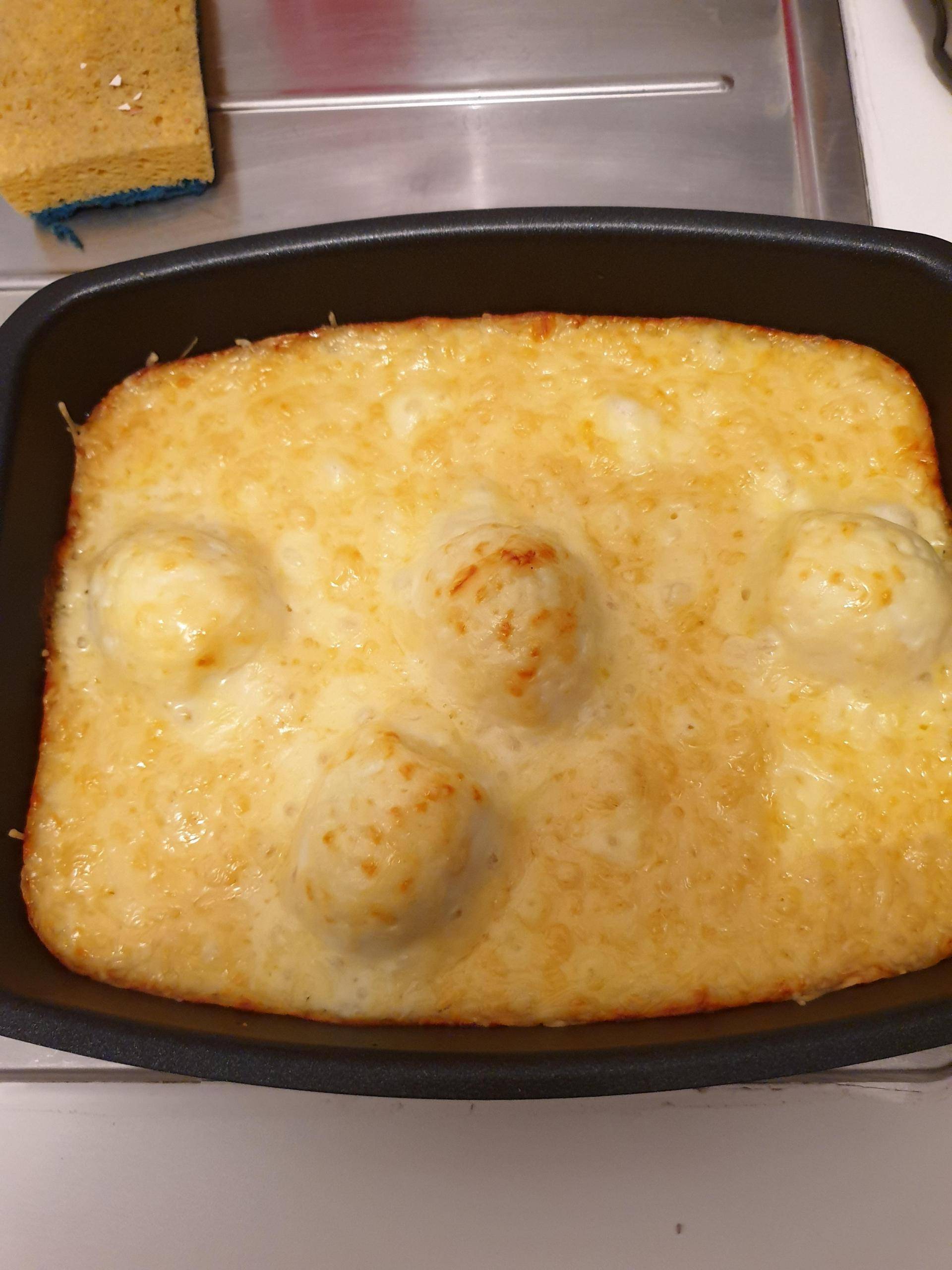 Oeufs à la béchamel - Recette Cake Factory | Tefal