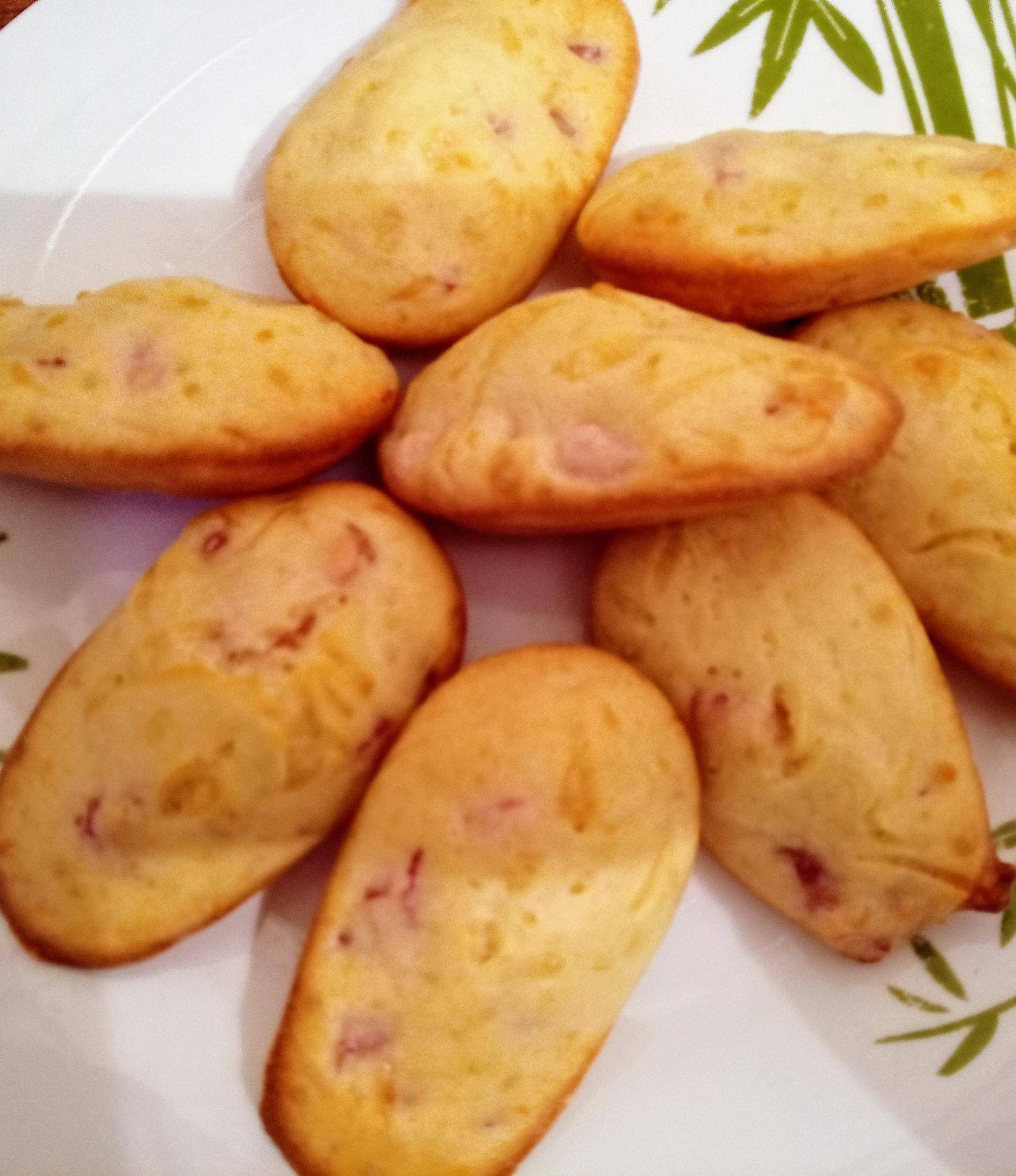 Madeleine, lardons gruyère - Recette Cake Factory | Tefal