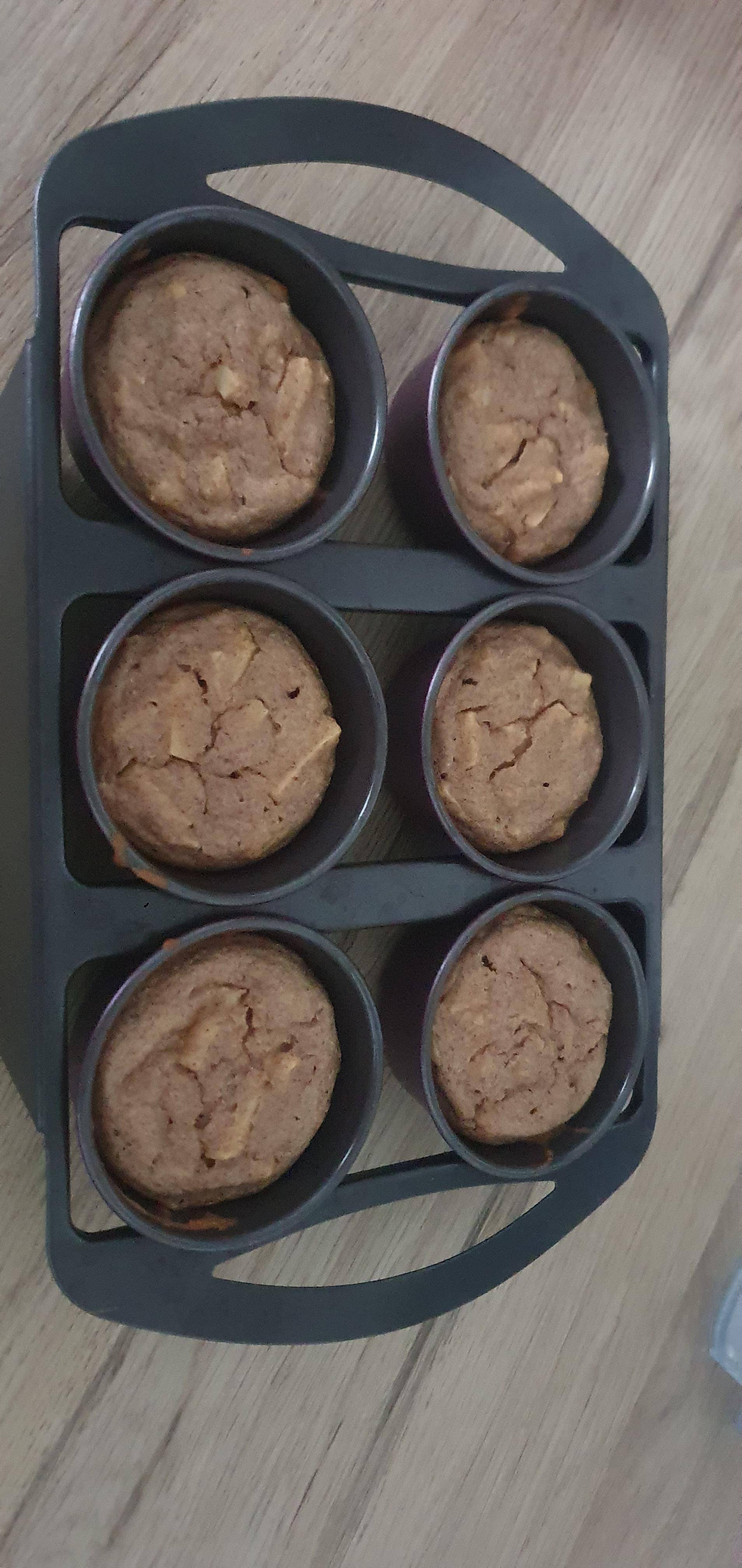 Muffin healthy aux pommes - Recette Cake Factory Délices | Tefal