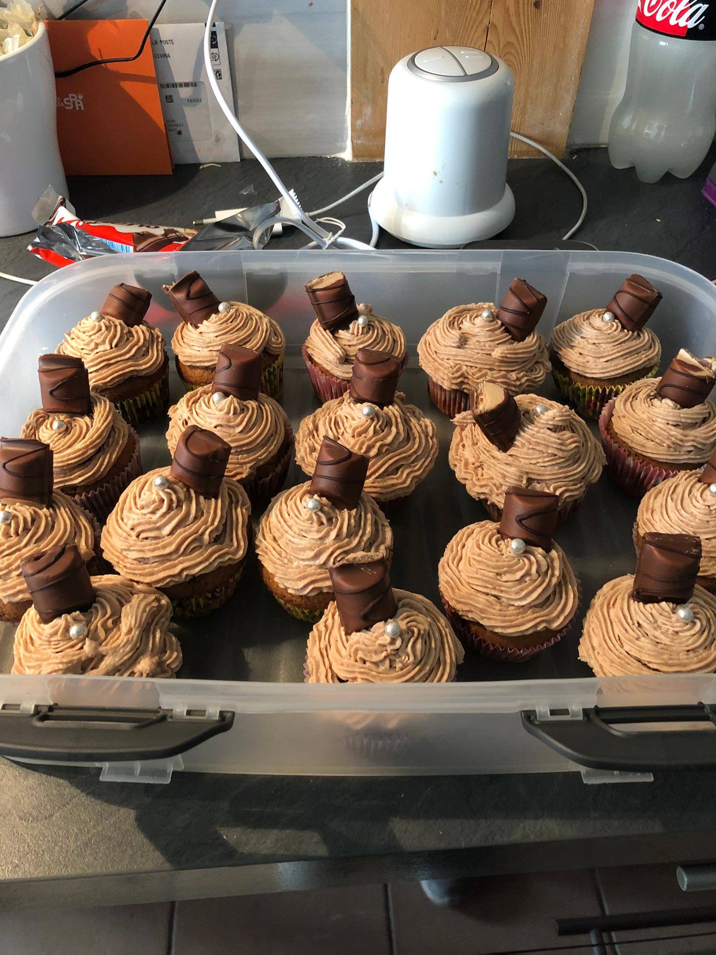 Cupcake kinder Bueno - Recette Cake Factory | Tefal