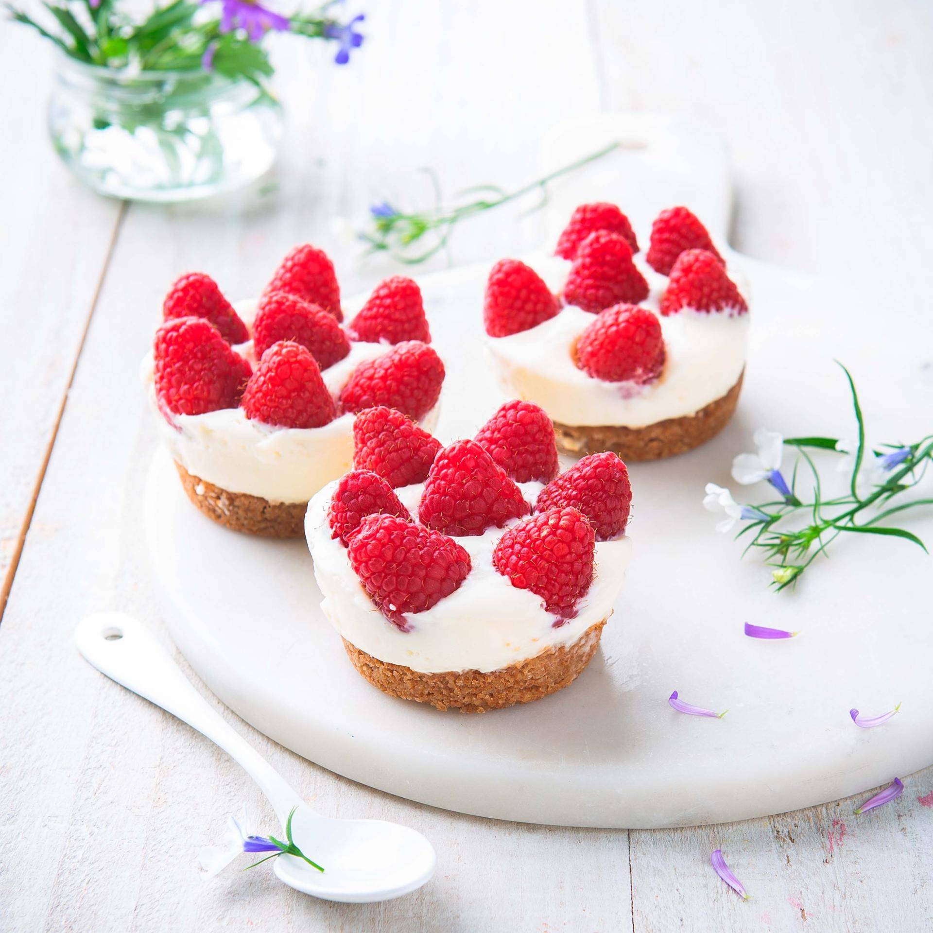 Cheesecake framboise gingembre - Recette Cake Factory | Tefal