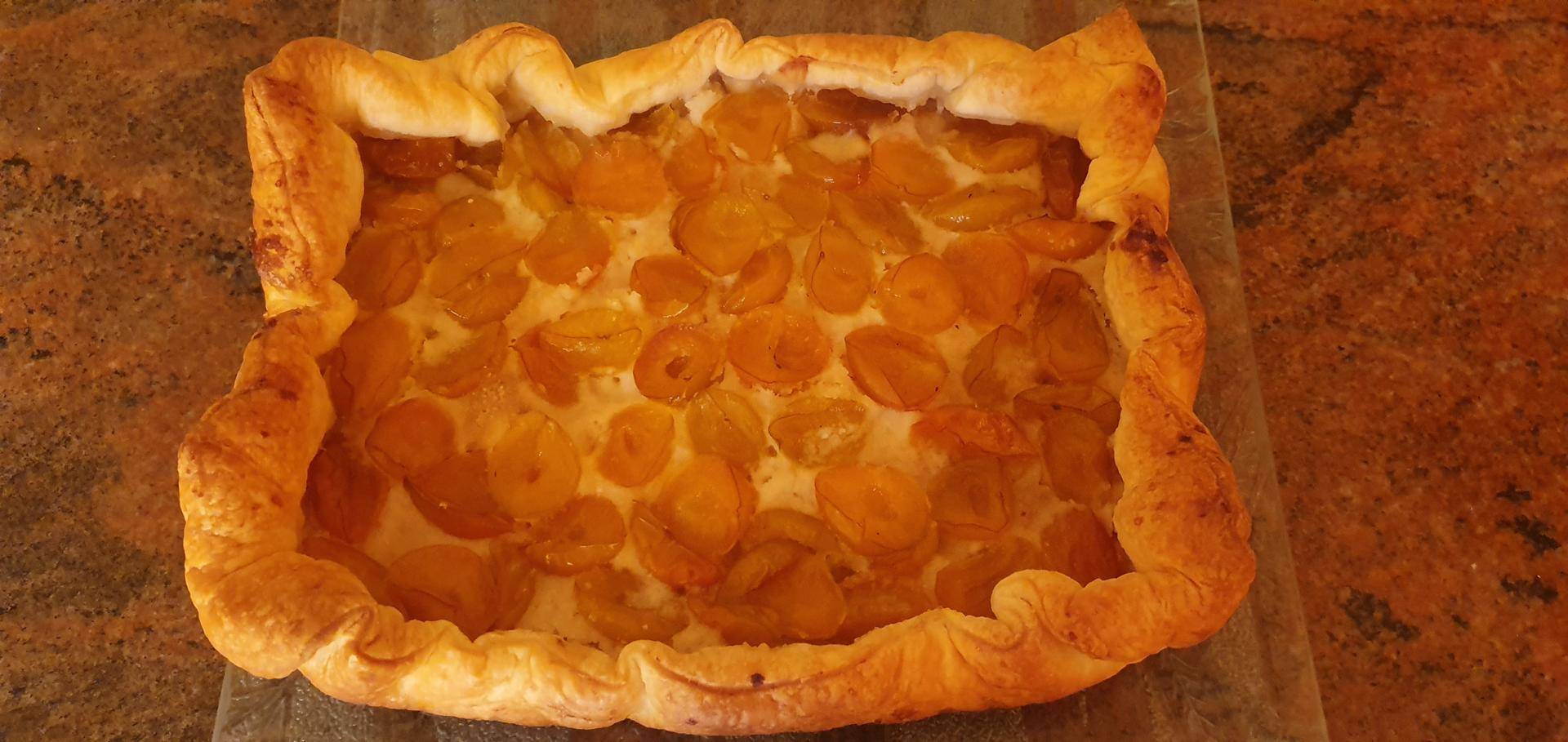 Tarte mirabelles et amande rapide facile - Recette Cake Factory | Tefal