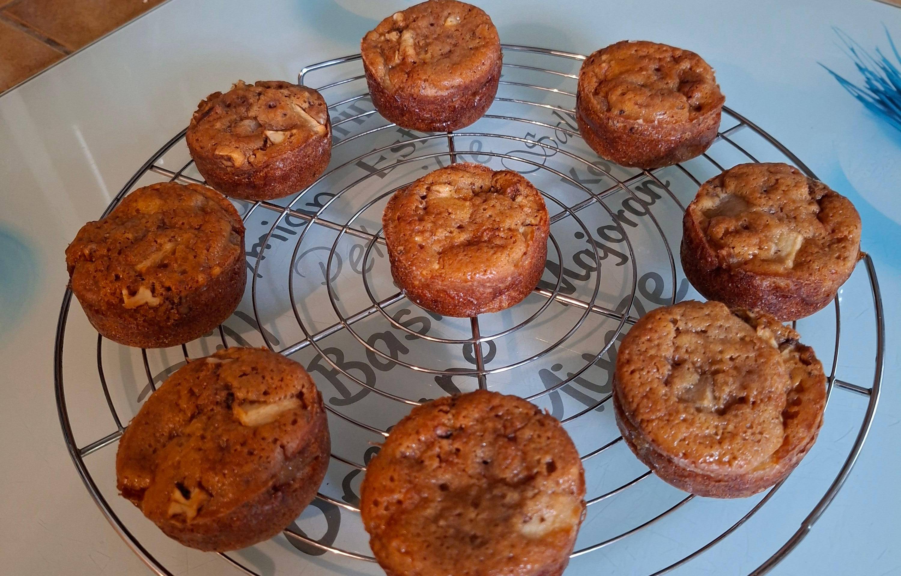 Muffins pommes poires - Recette Cake Factory | Tefal