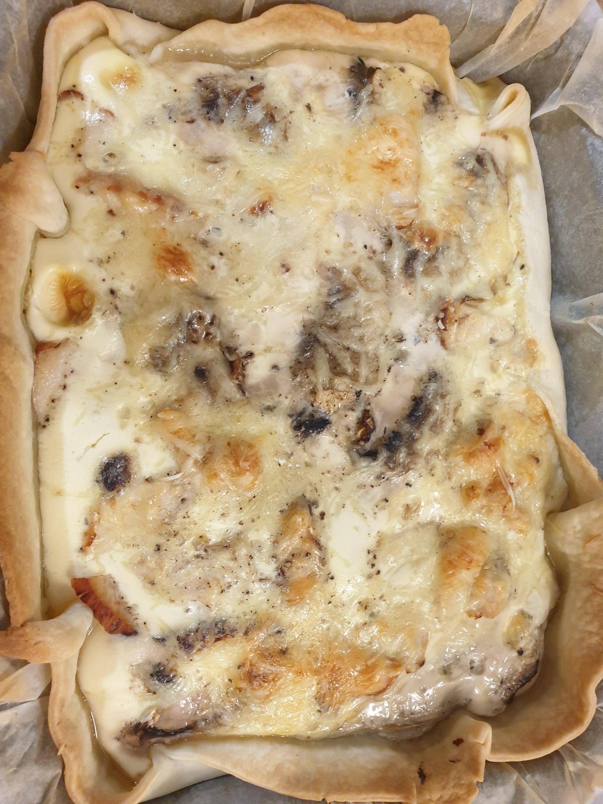 Quiche maison (miam) - Recette Cake Factory | Tefal