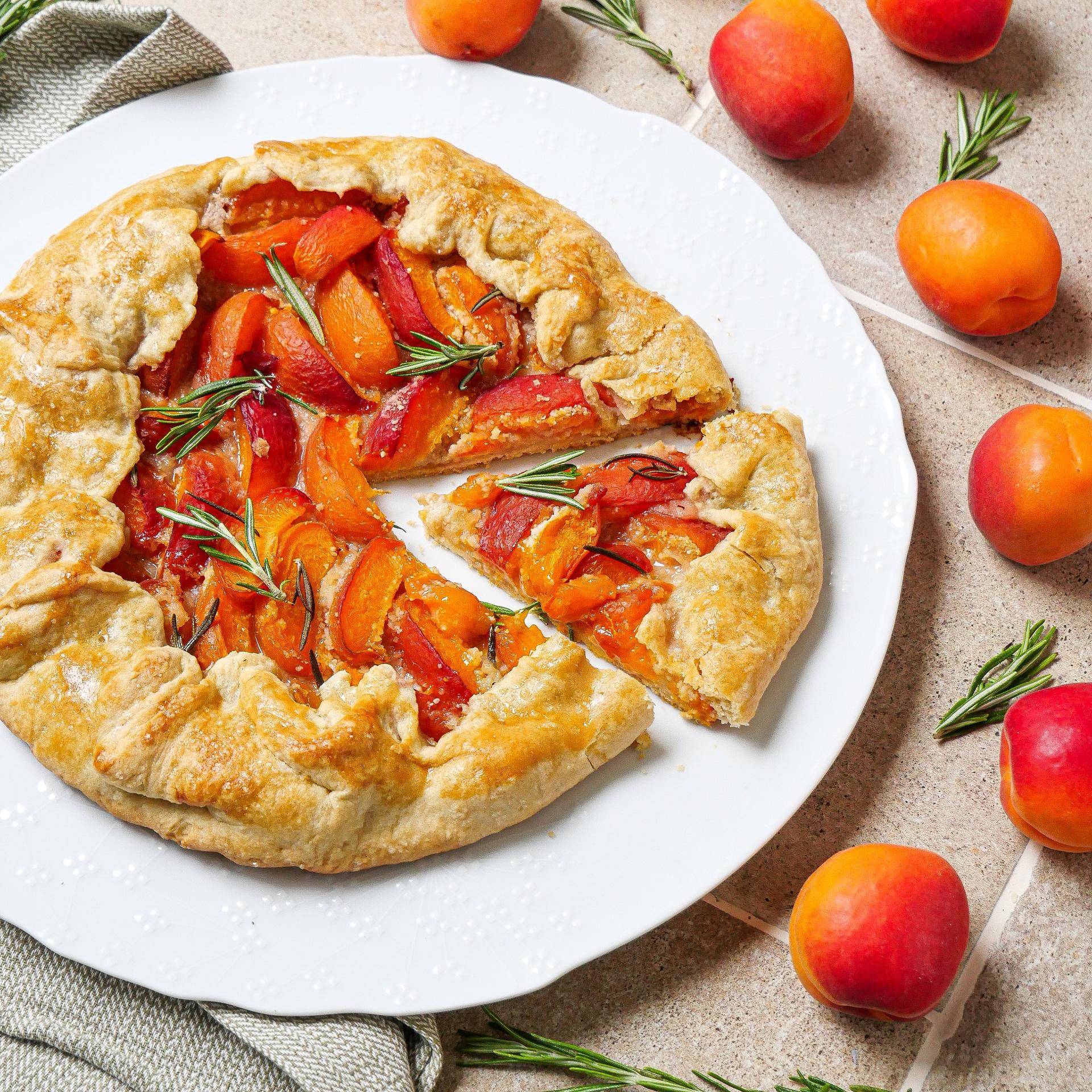 Tarte rustique abricot romarin - Recette Cake Factory Infinity | Tefal
