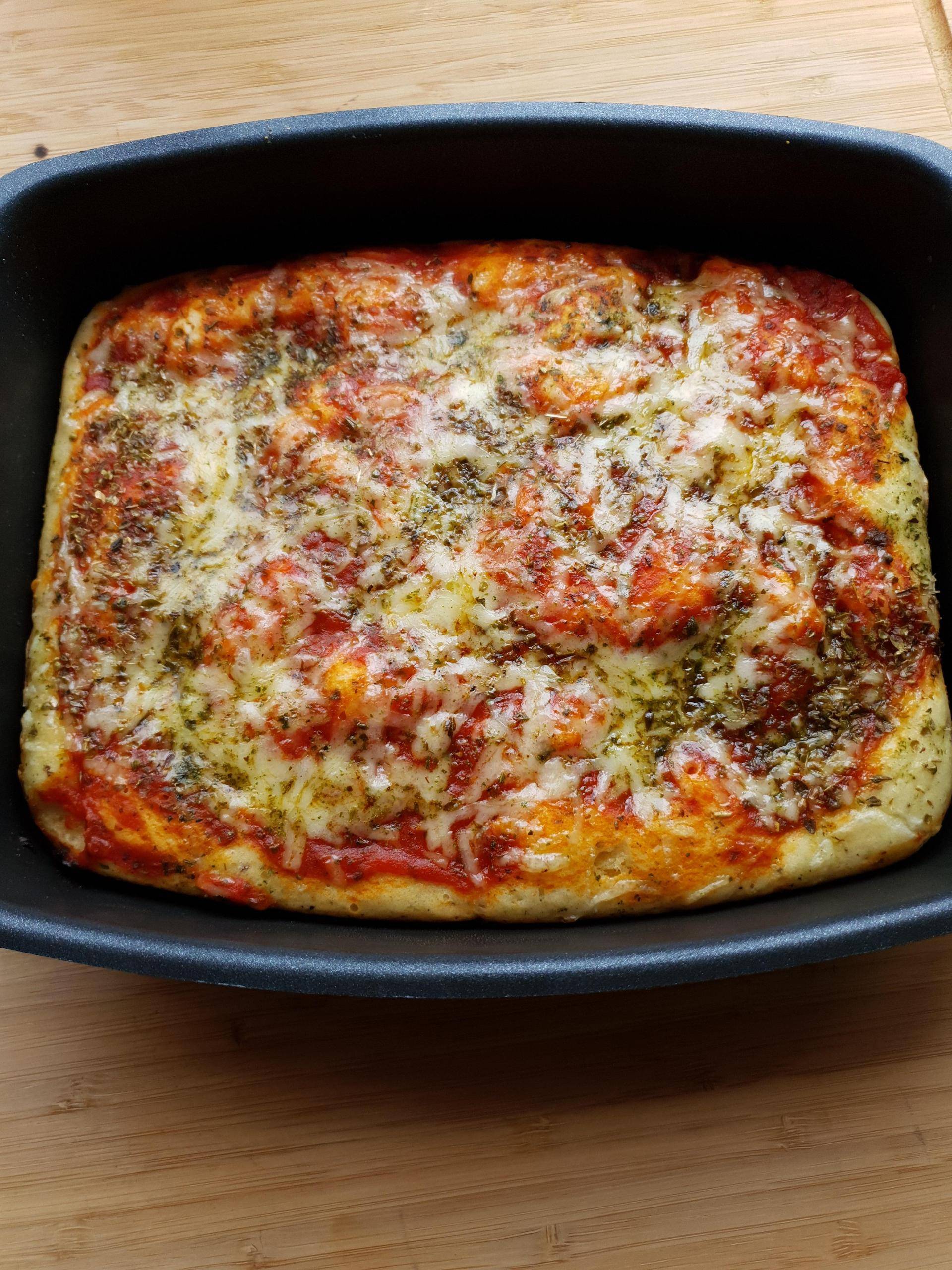 Pizza liquide en 5 minutes - Recette Cake Factory | Tefal