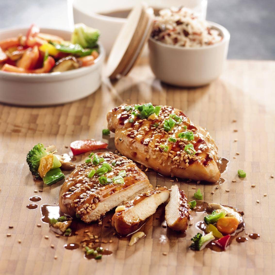 Kipfilet met honing en hoisinsaus - Recette OptiGrill + | Tefal