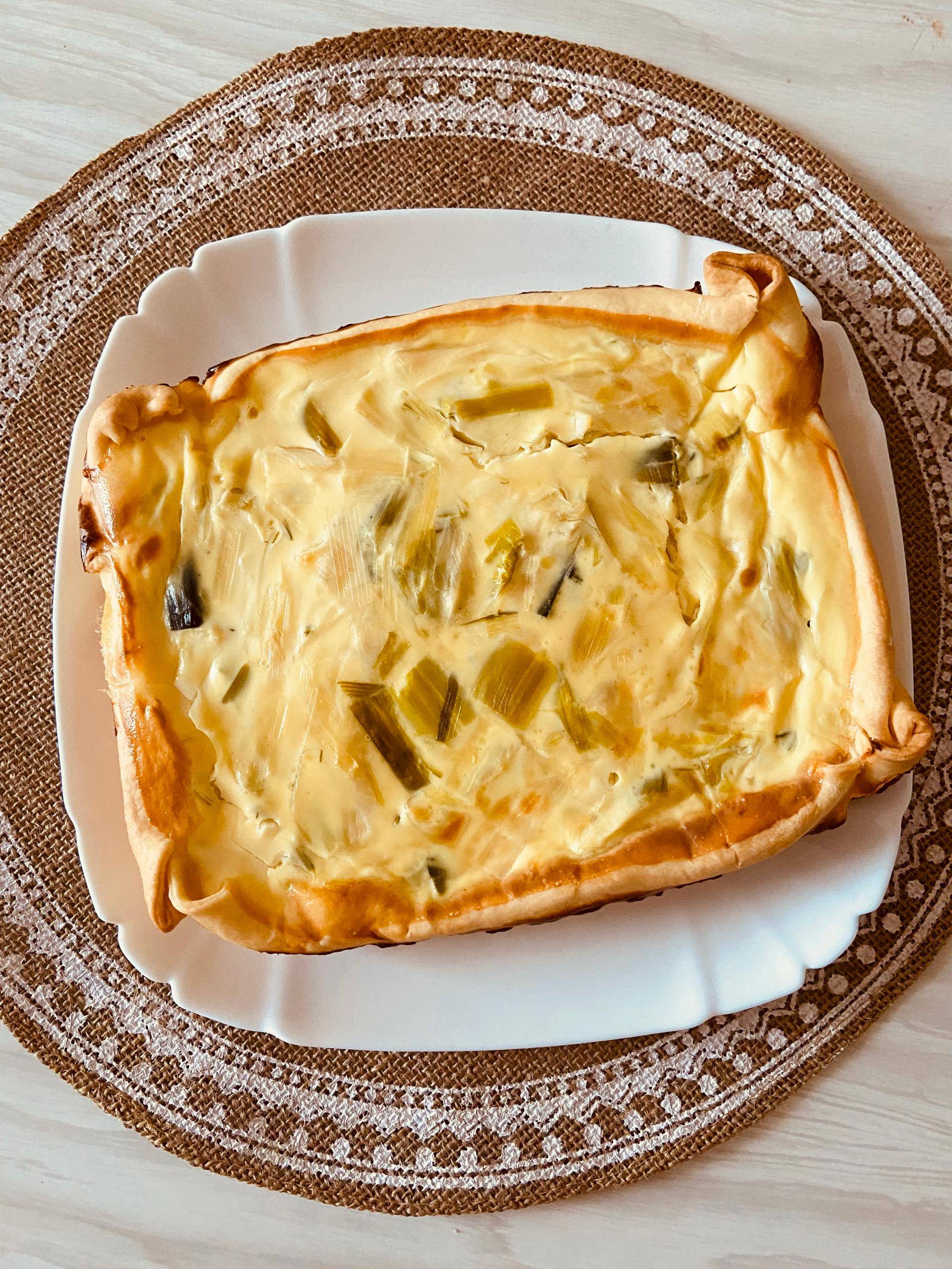 Quiche au poireaux - Recette Cake Factory Délices | Tefal