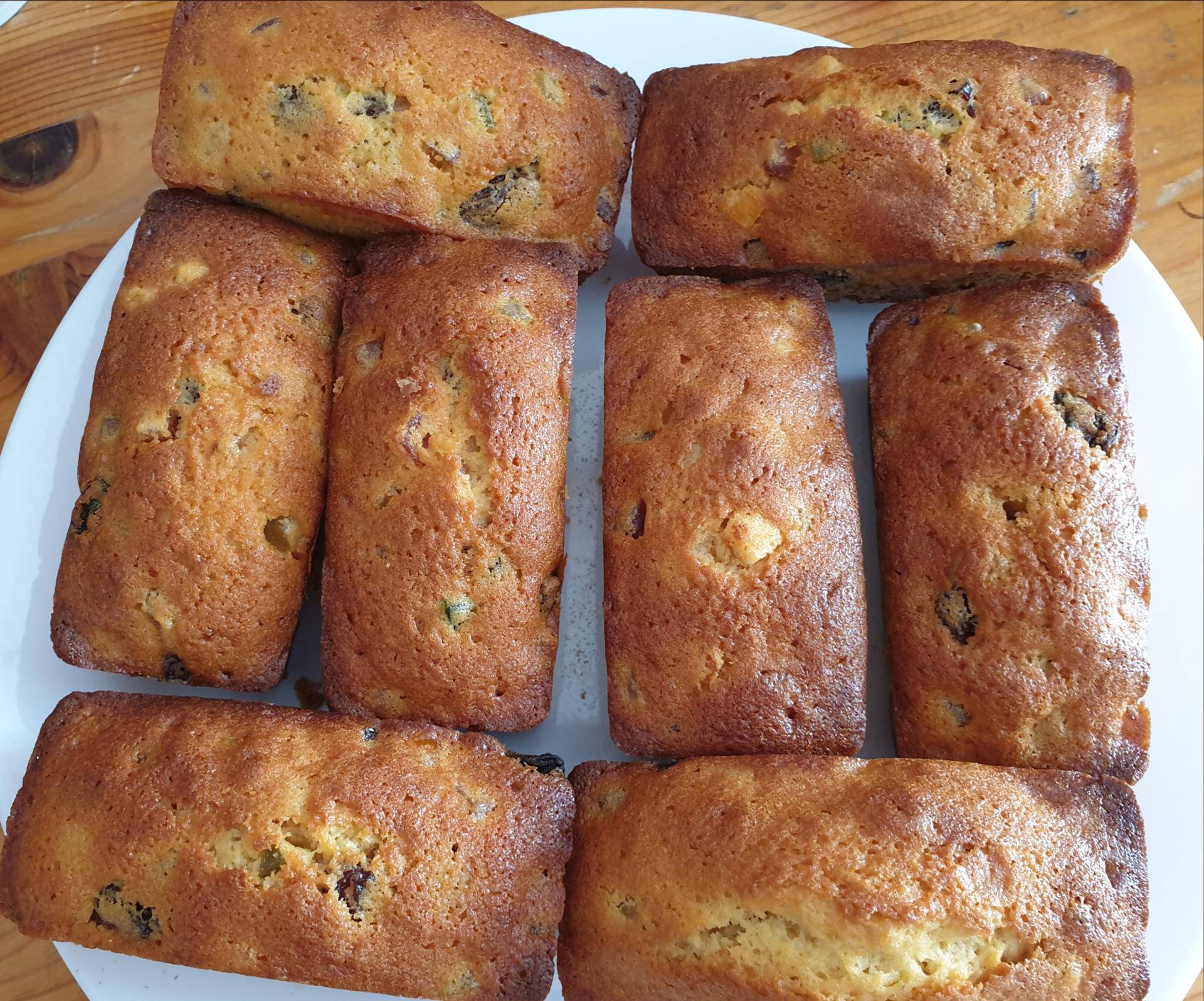 PETITS CAKES AUX FRUITS CONFITS et RAISINS - Recette Cake Factory | Tefal