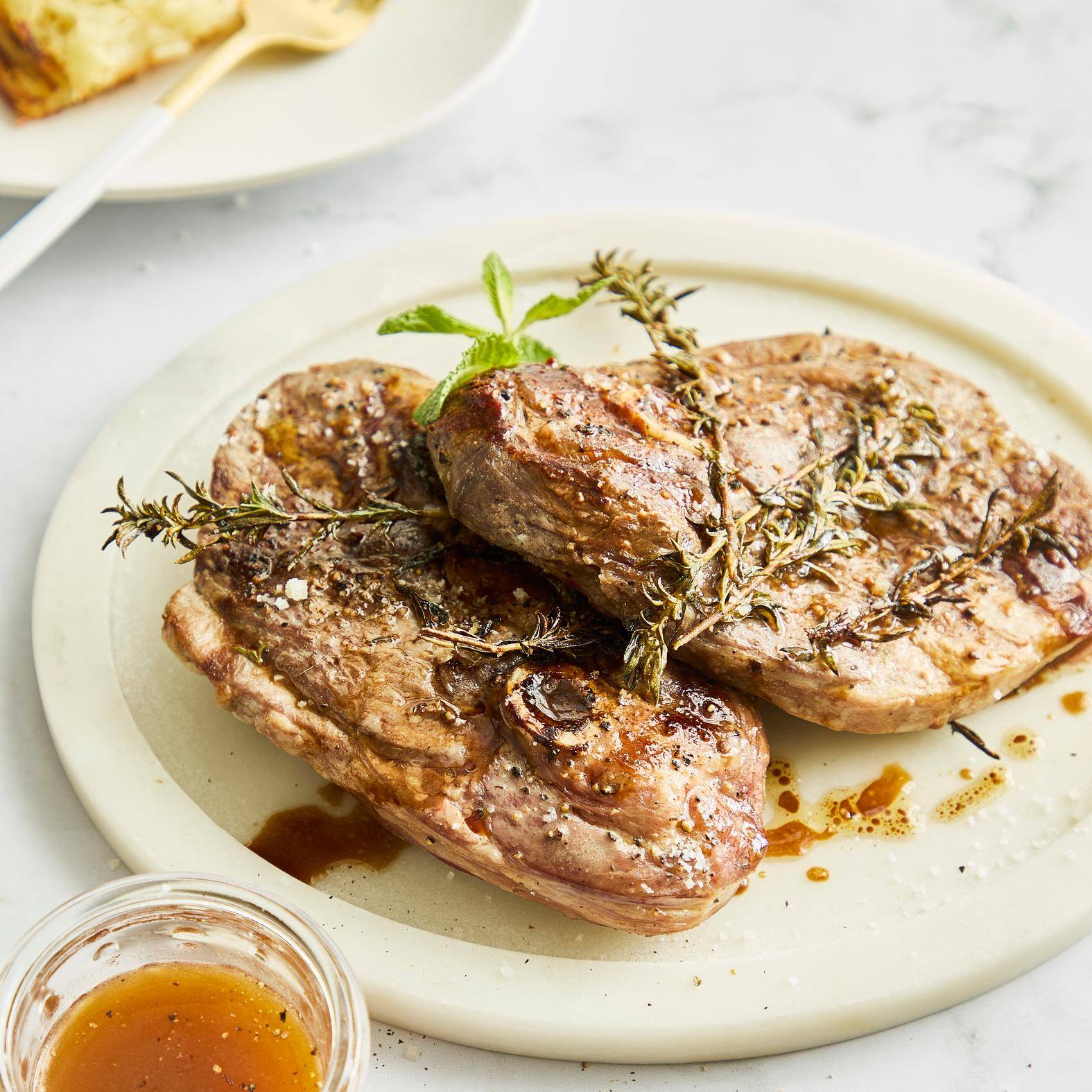 Agneau grillé aux herbes de printemps - Recette OptiGrill 2in1 | Tefal
