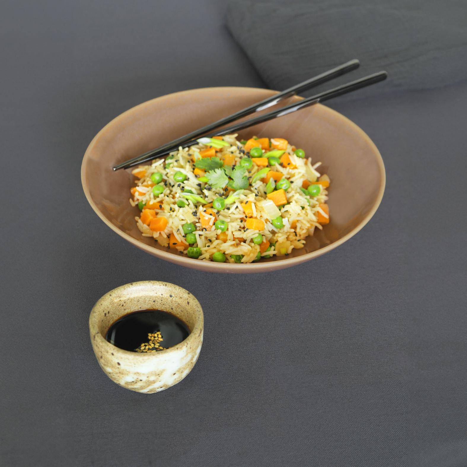 Riz sauté aux légumes express - Recette Poêles et Casseroles | Tefal