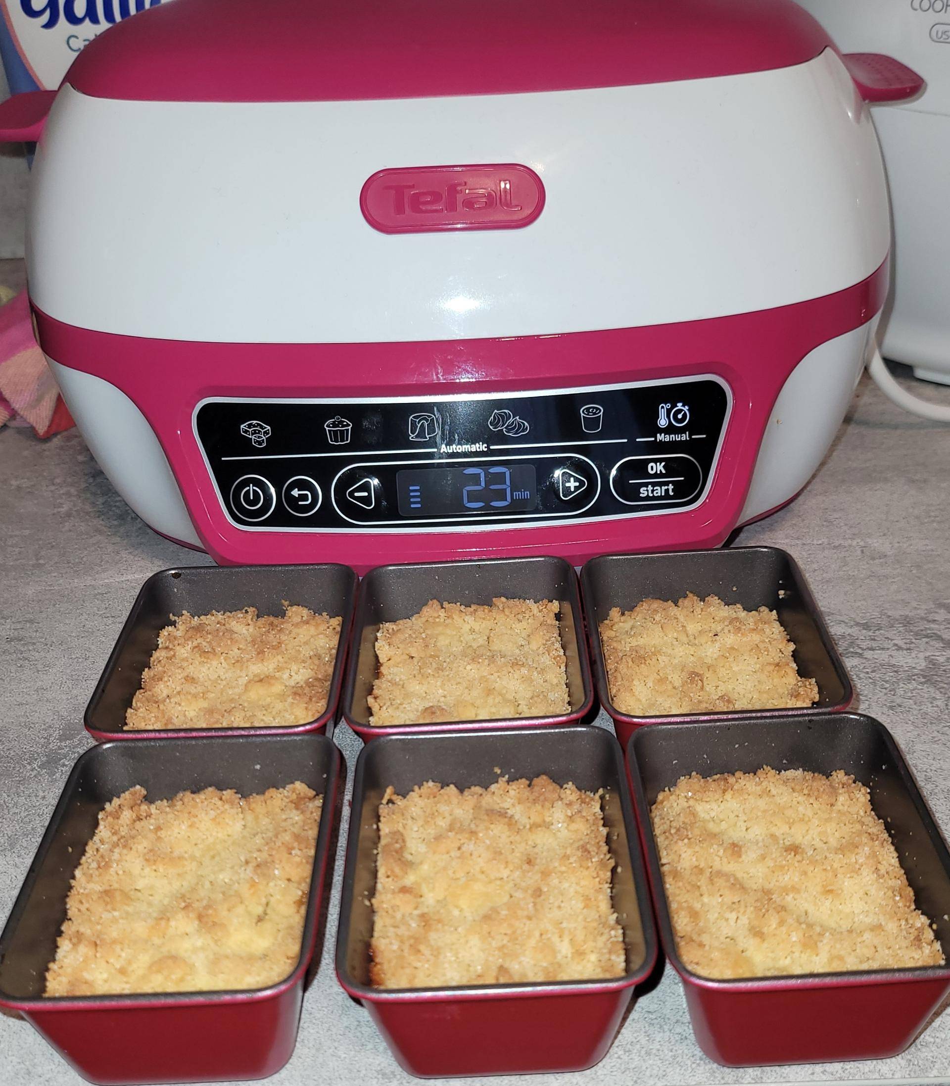 Crumble aux pommes - Recette Cake Factory Délices | Tefal