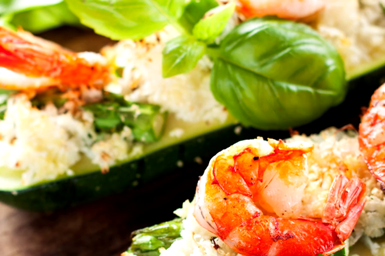 Courgettes farcies au riz de chou-fleur - Recette Hachoir Manuel 5 secondes 900mL | Tefal