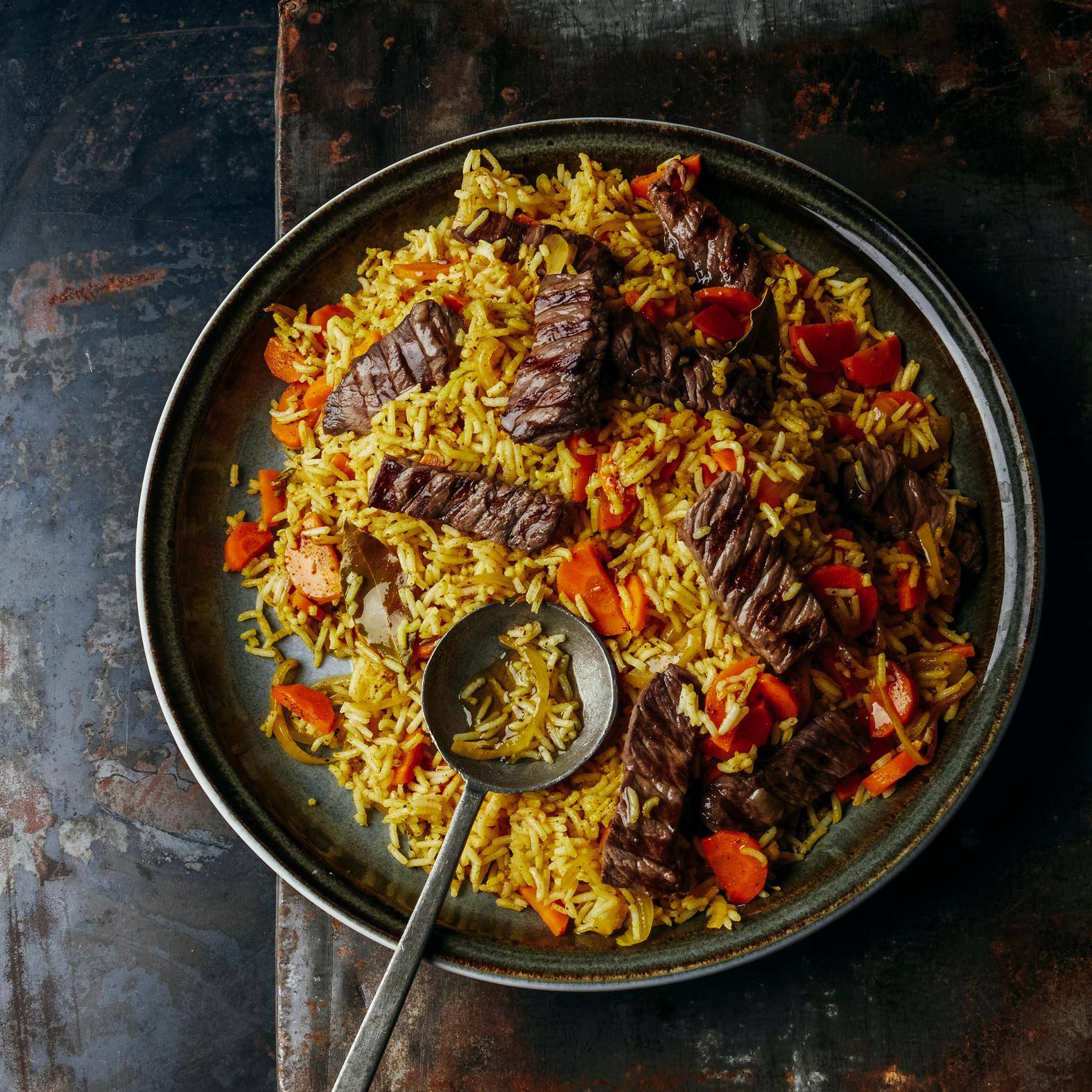 Plov riz aromatisé et viande grillée - Recette OptiGrill 2in1 | Tefal