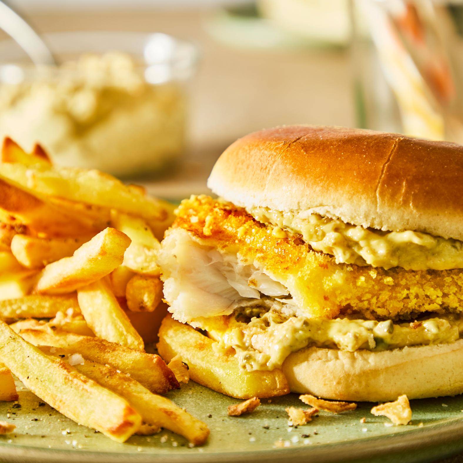 Burger façon Filet-O-Fish - Recette OptiGrill 2in1 | Tefal
