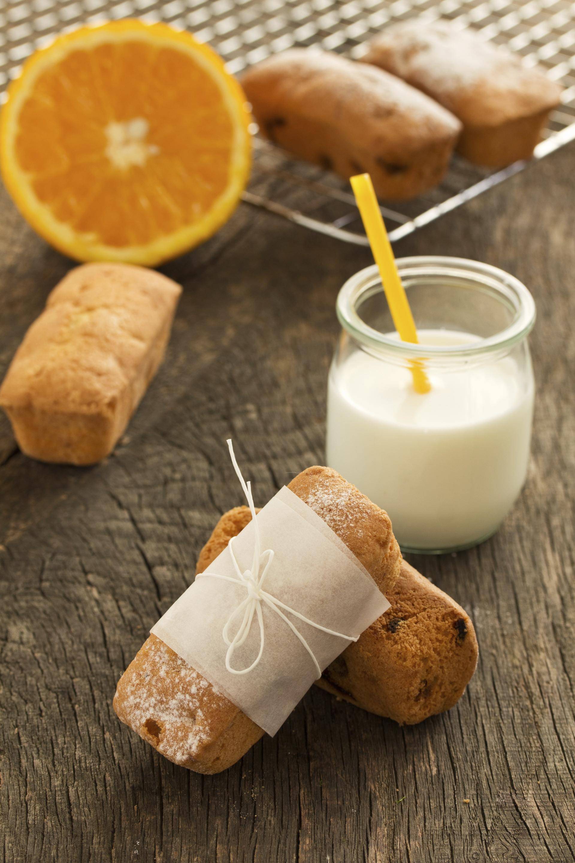 Mini financiers orange et pistaches - Recette Balance de cuisine | Tefal