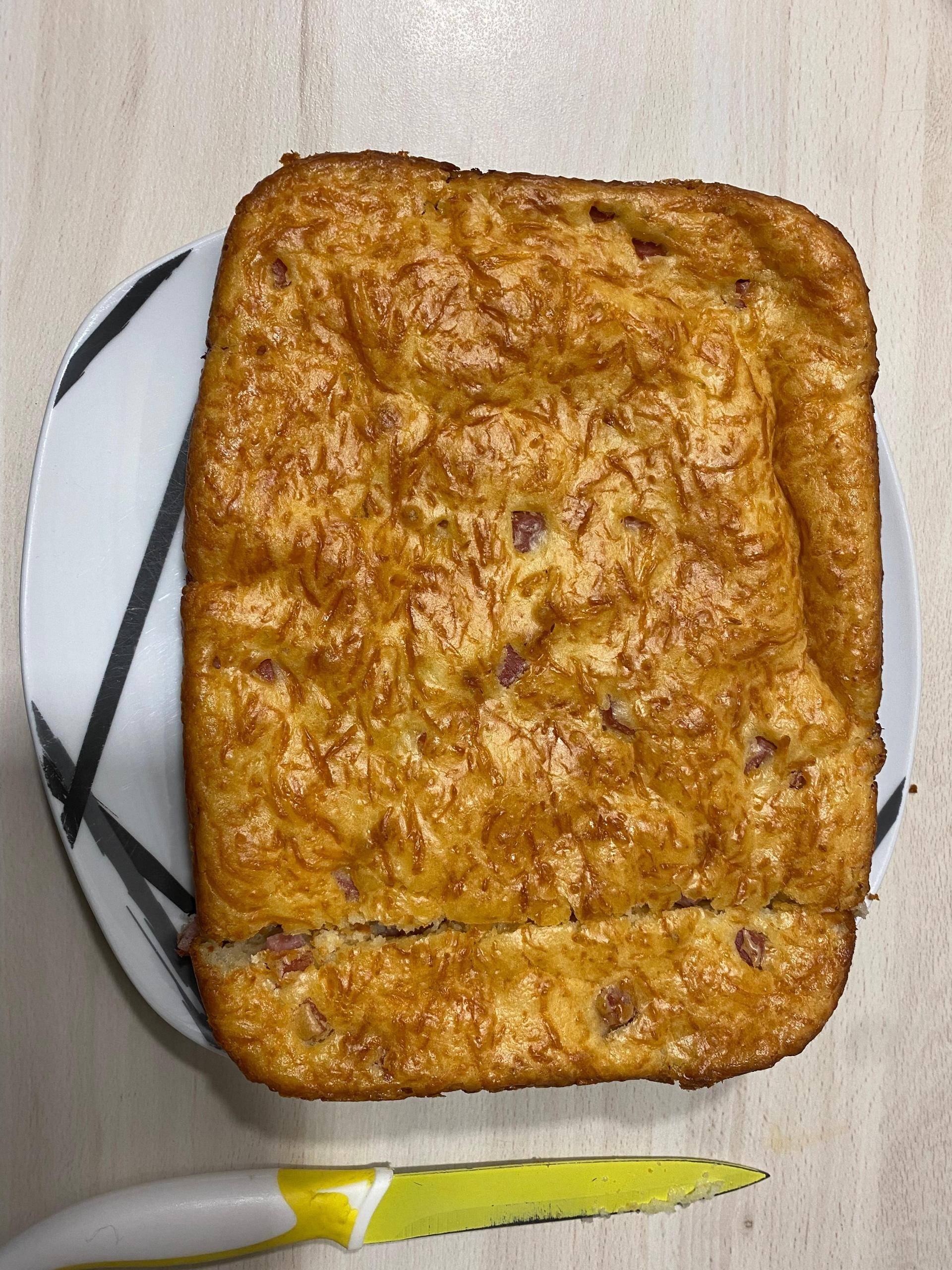 Cake dés de jambon et gruyère - Recette Cake Factory Délices | Tefal