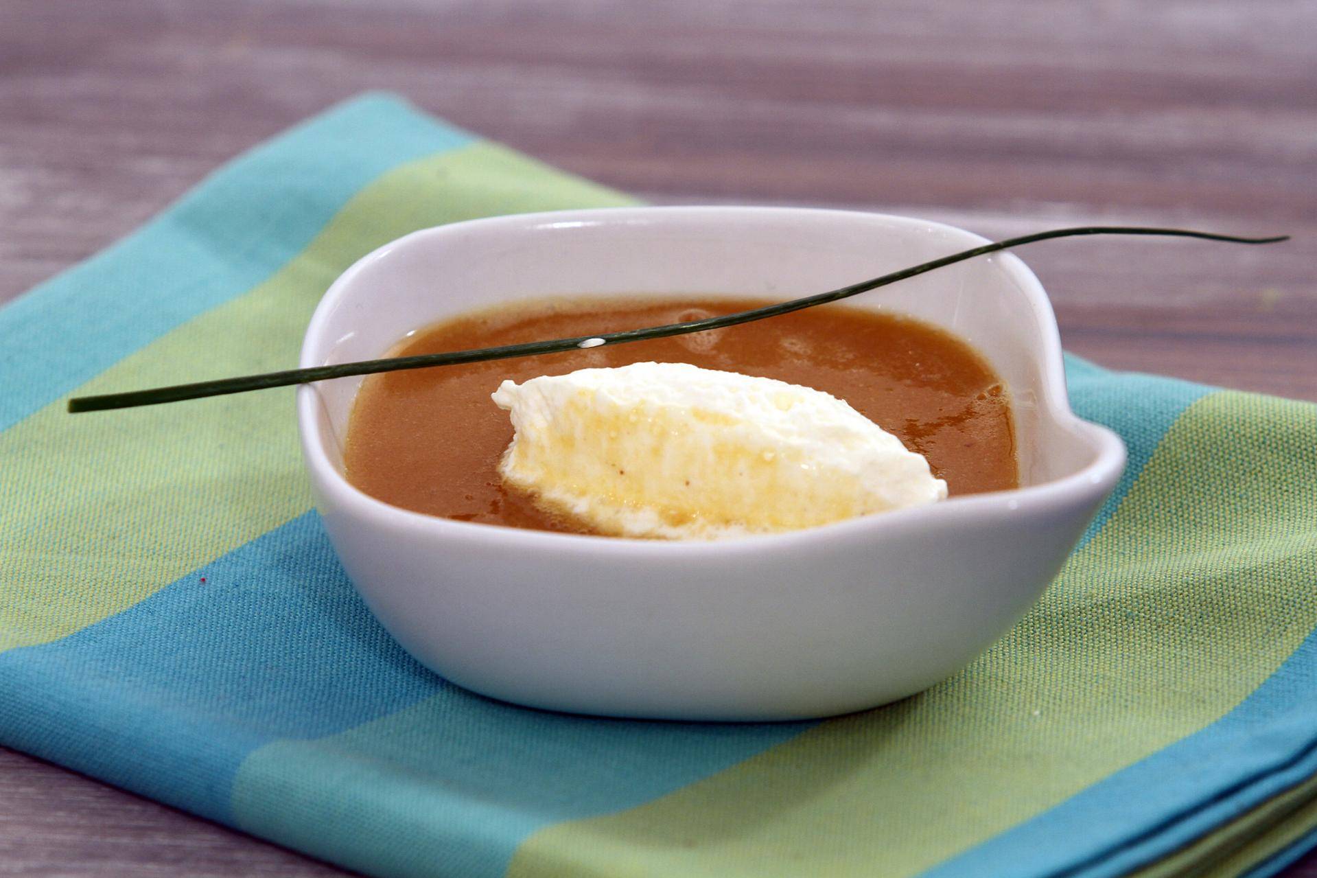 Soupe de poisson à la crème aillée - Recette Balance de cuisine | Tefal