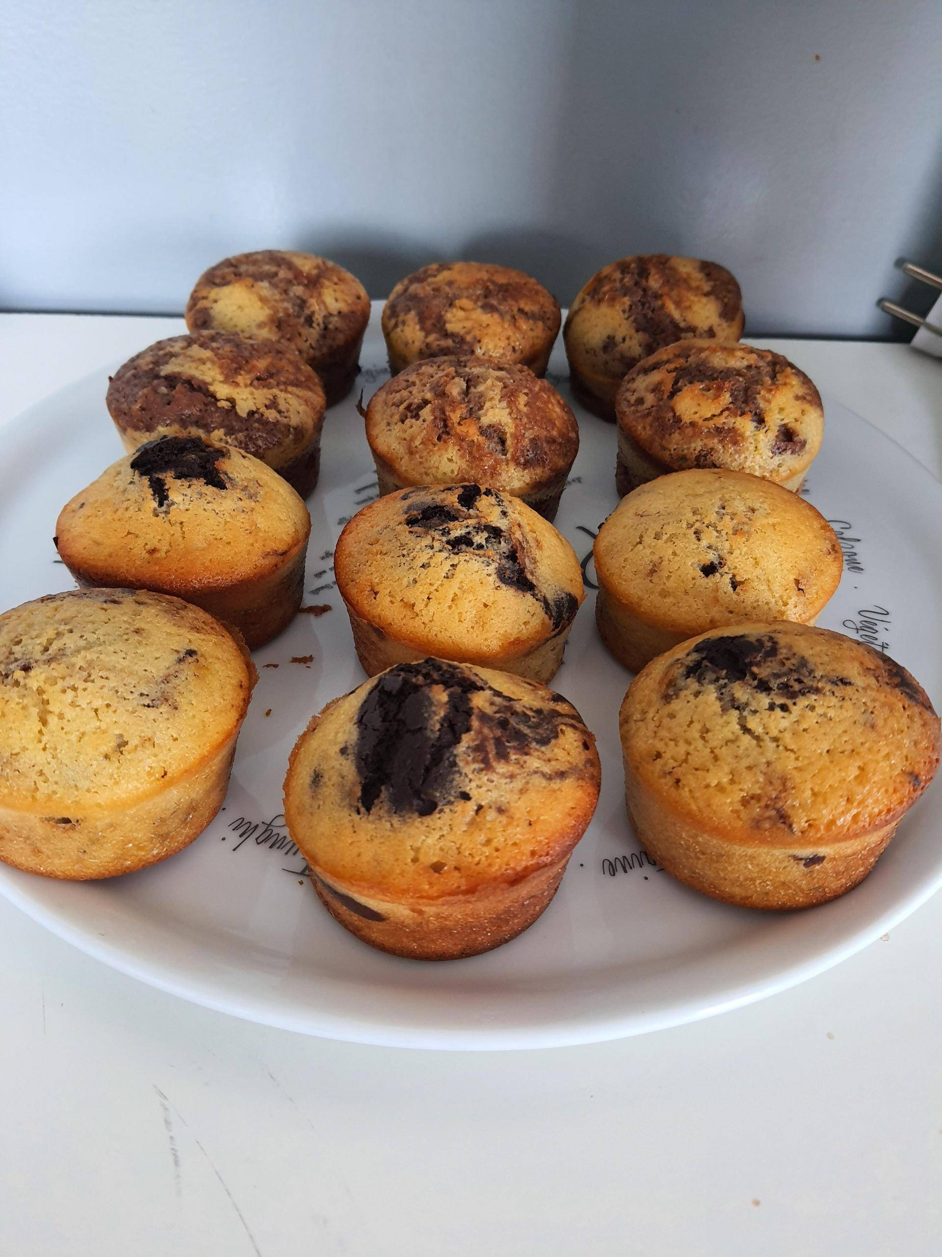 Muffin marbré - Recette Cake Factory | Tefal