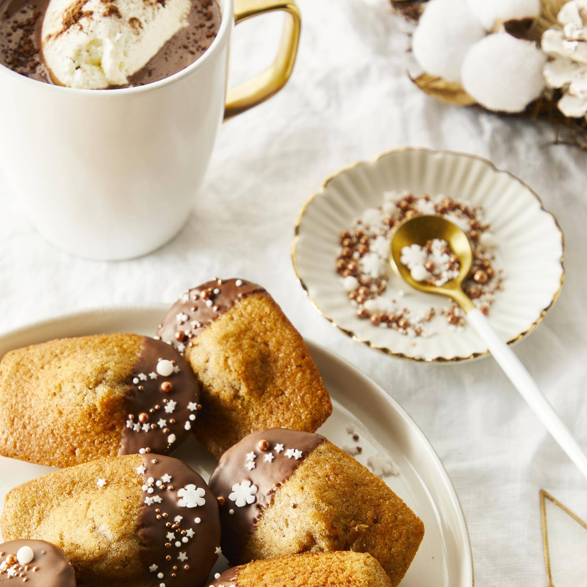 Madeleines aux épices de Noël - Recette Moules à gâteaux | Tefal