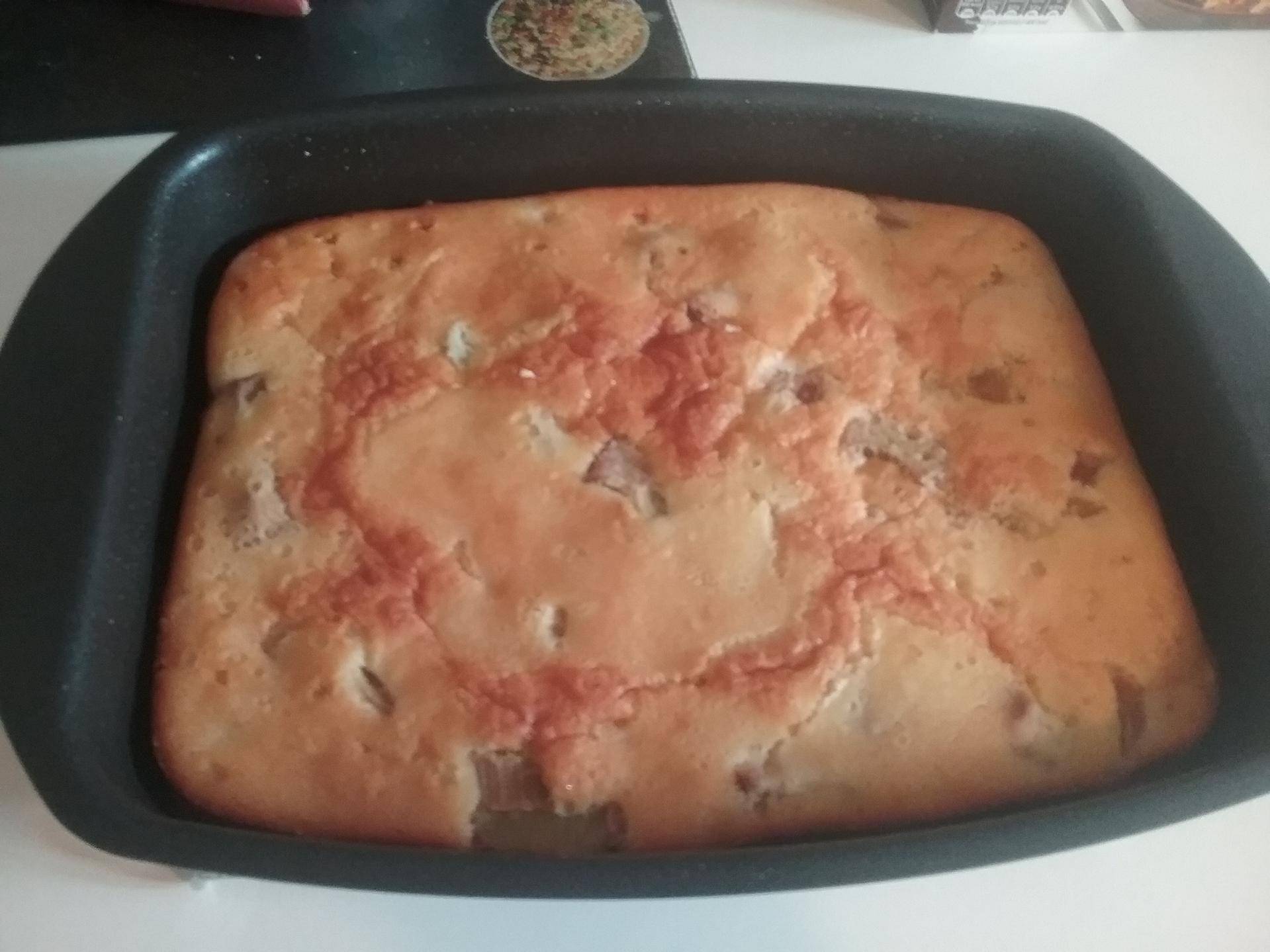 Gâteau à la rhubarbe - Recette Cake Factory | Tefal
