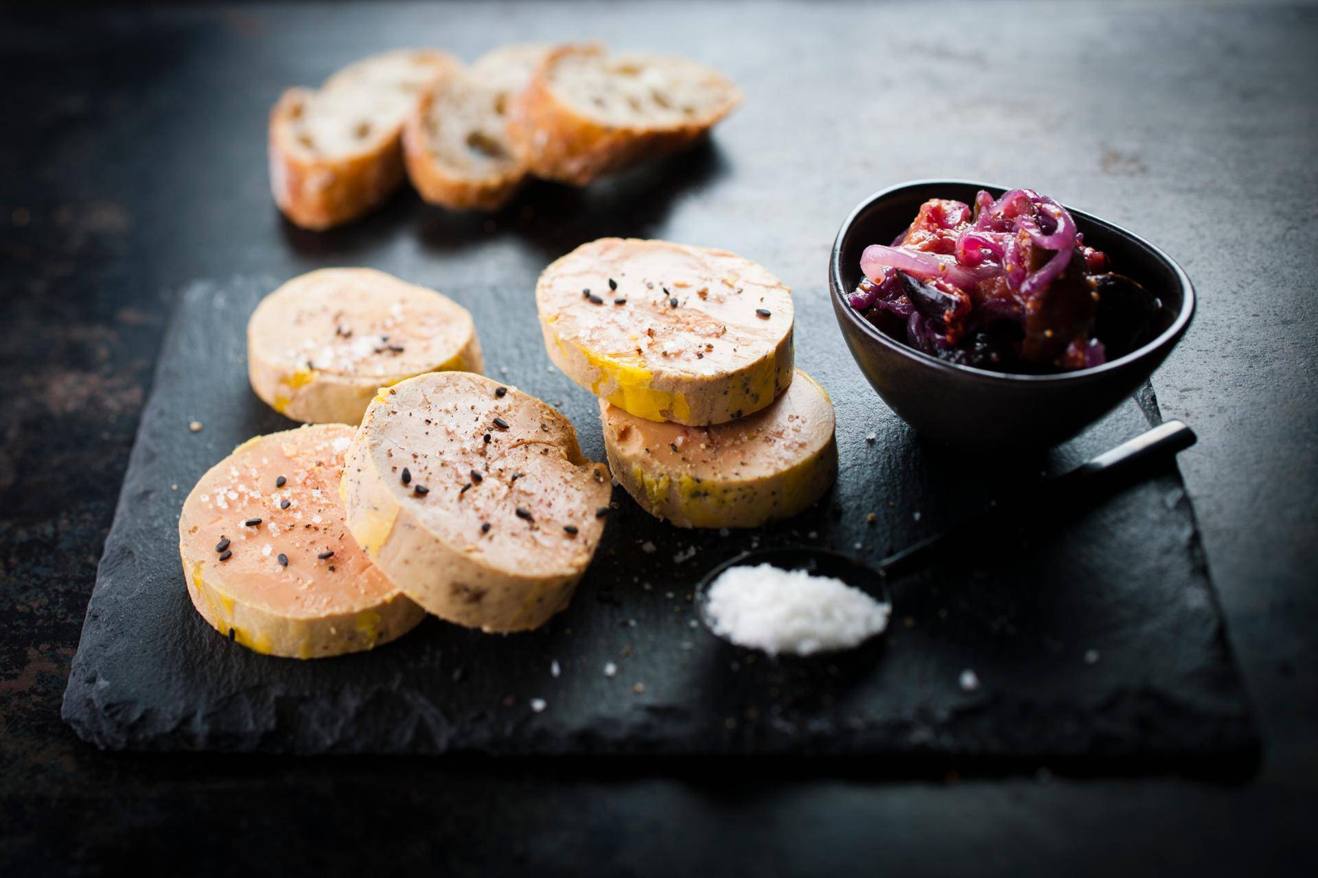 Foie gras et son confit d'oignon rouge - Recette Balance de cuisine | Tefal