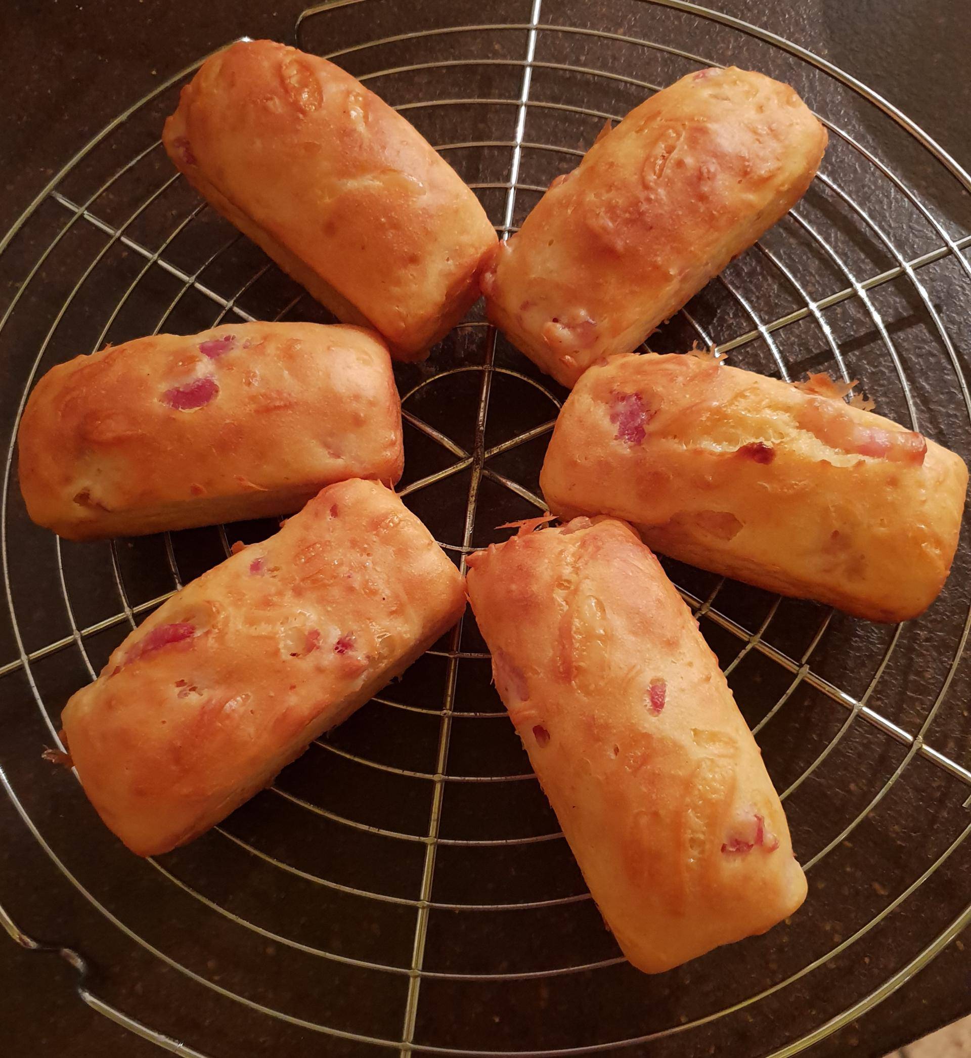 Cakes lardons allumettes fumés ou autres - Recette Cake Factory | Tefal