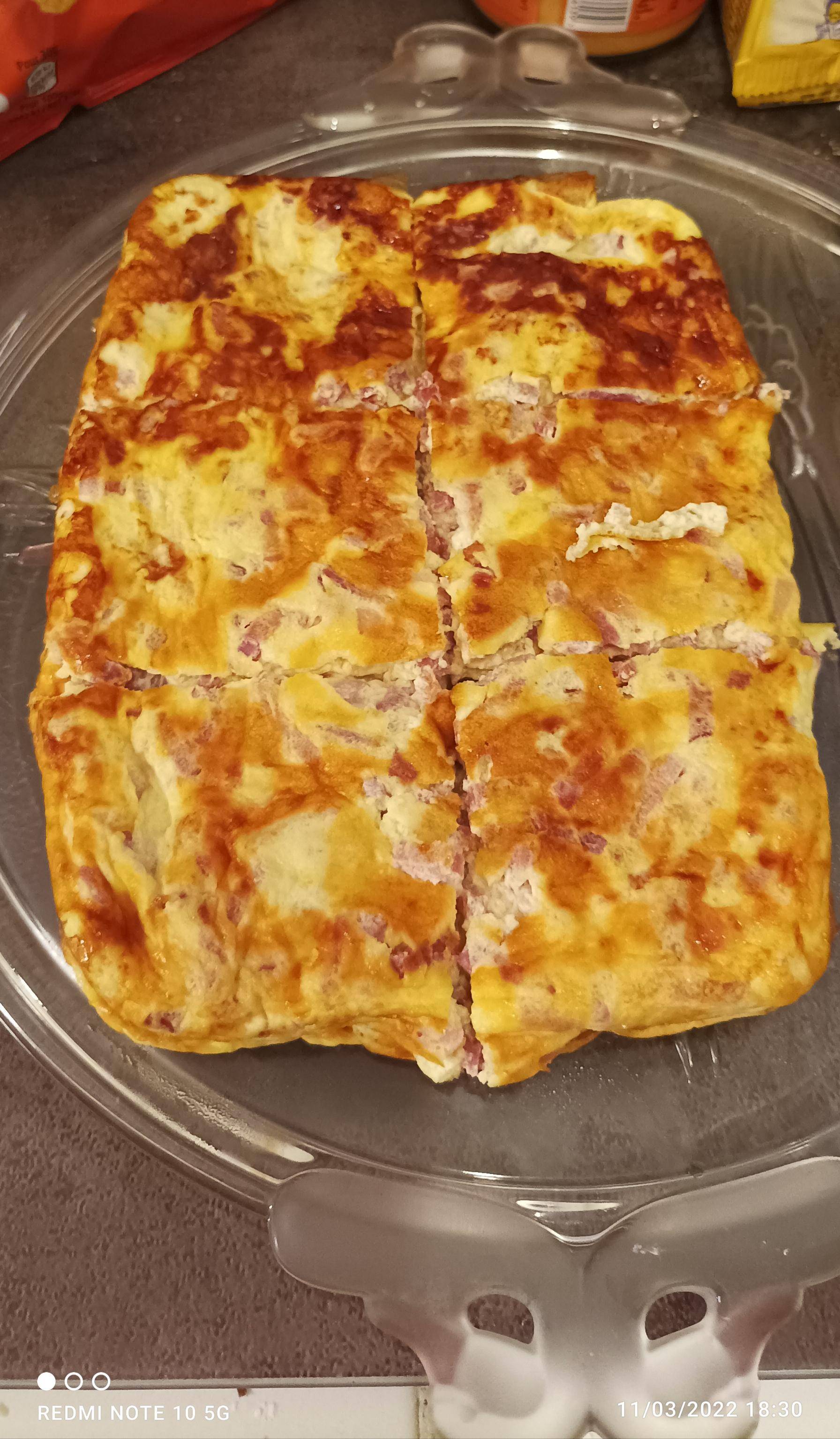 Quiche lorraine sans pâte - Recette Cake Factory | Tefal