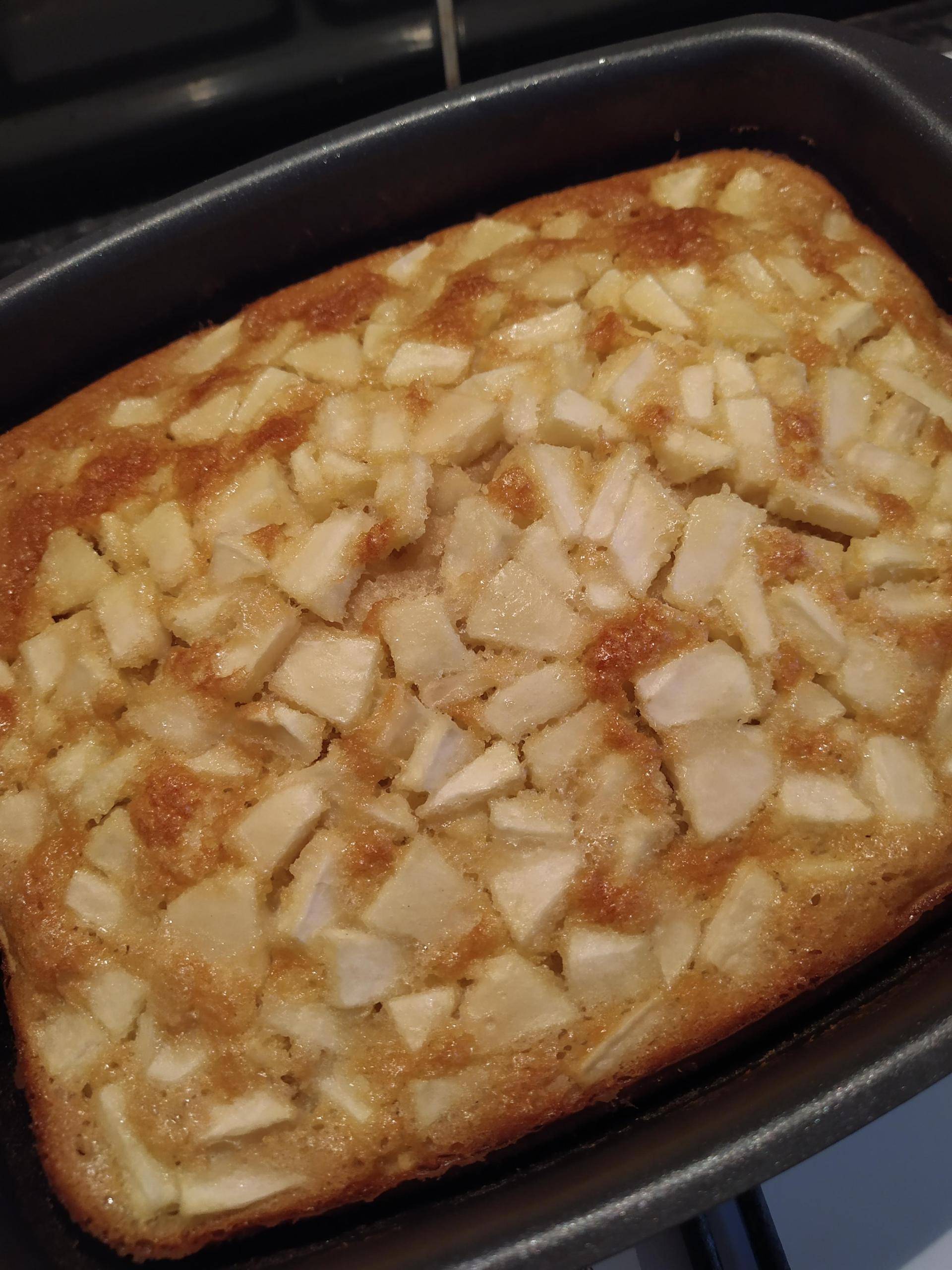 Gâteau rapide Pommes Vanille sans lactose - Recette Cake Factory | Tefal