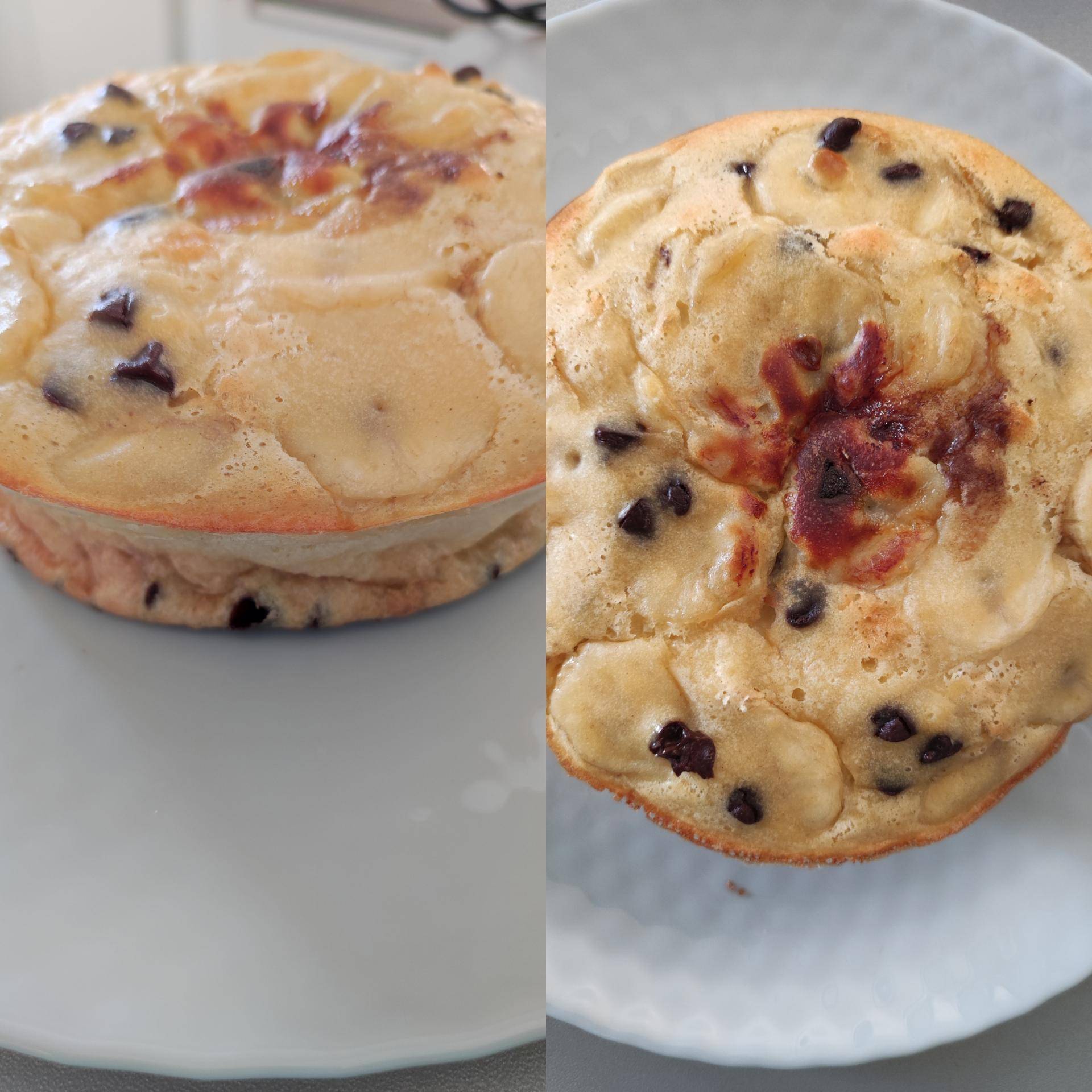 Flan banane et petite de chocolat - Recette Cake Factory | Tefal