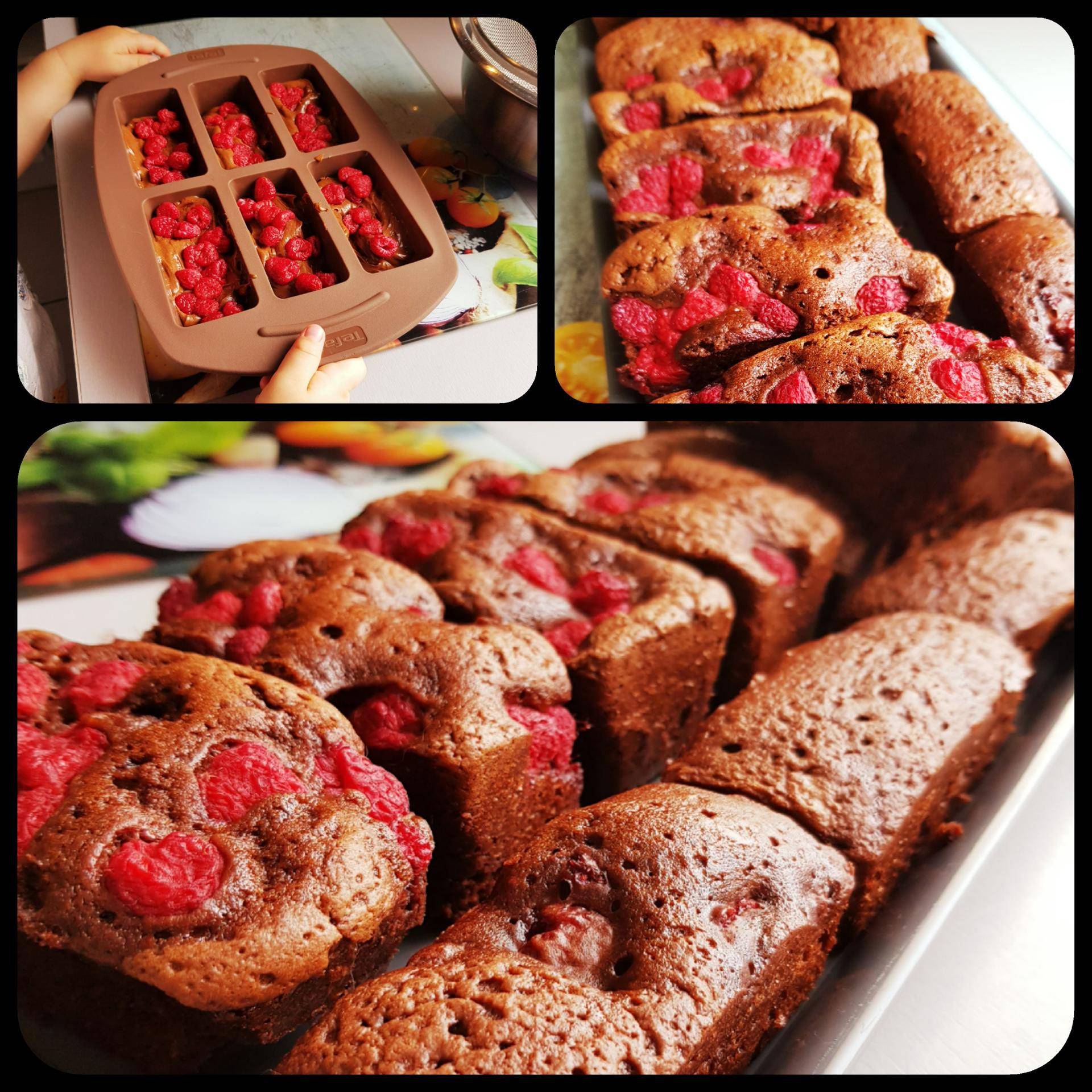 Cake chocolat framboises - Recette Cake Factory | Tefal