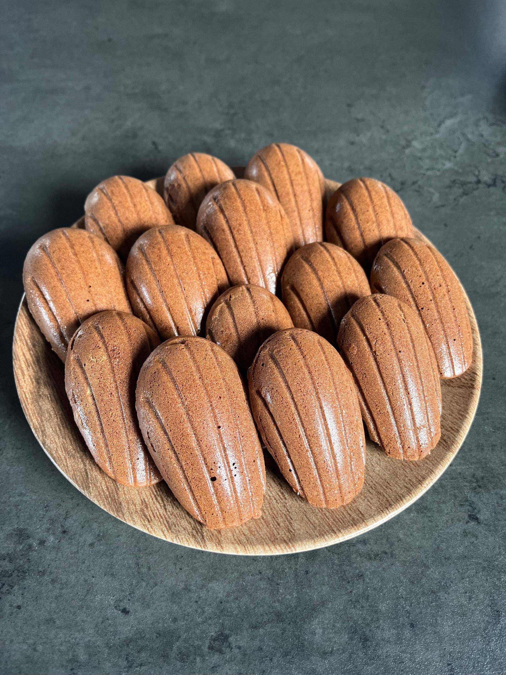 Madeleines au chocolat allégées - Recette Cake Factory | Tefal