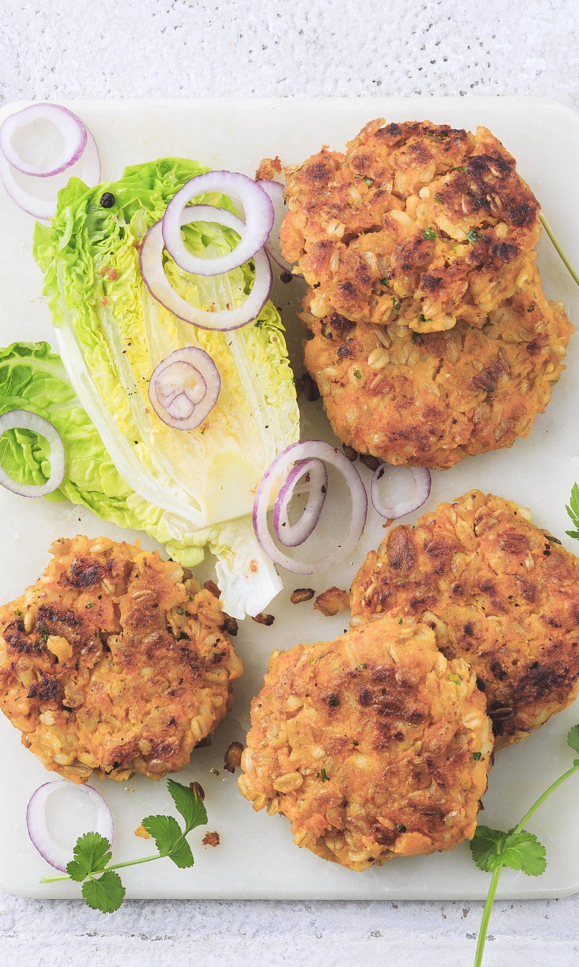 Veggie galettes pour burger - Recette Cookeo | Tefal