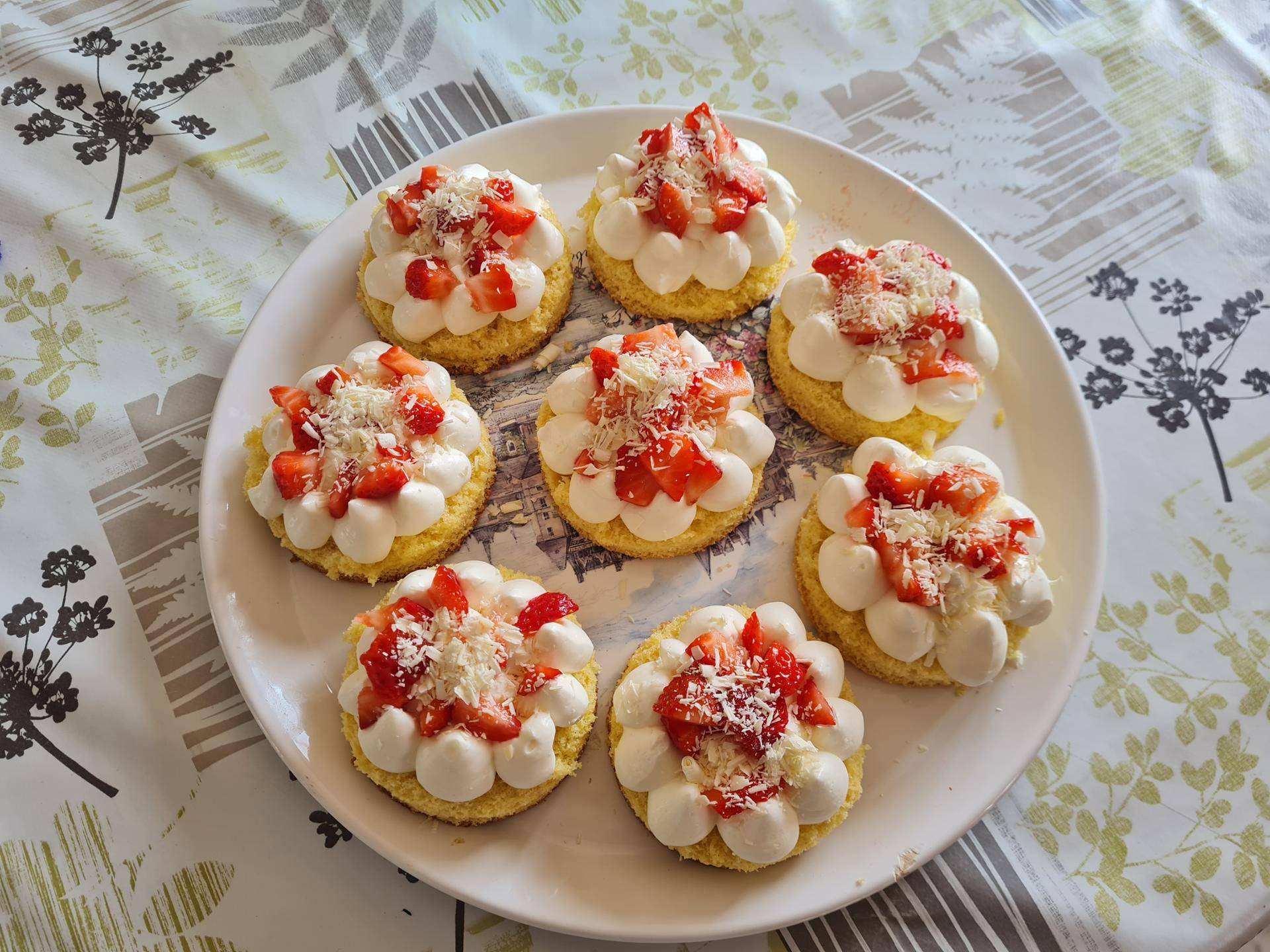 Mini genoise chantilly - Recette Cake Factory | Tefal