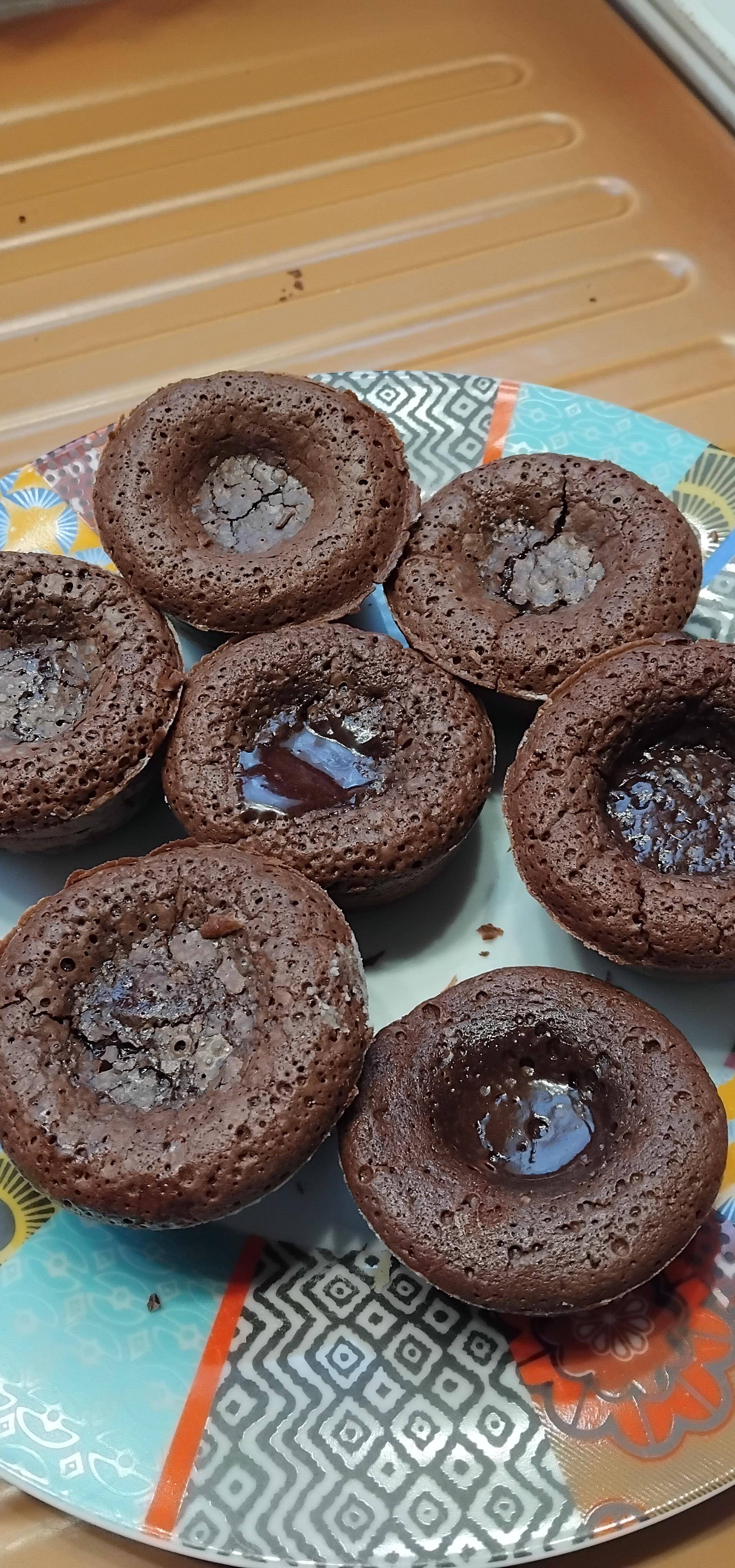 Fondant au chocolat cœur coulant. - Recette Cake Factory Infinity | Tefal