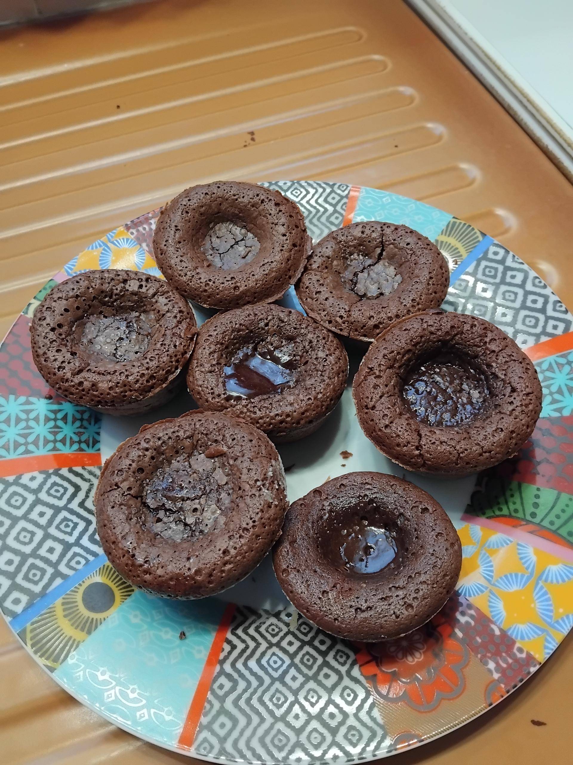 Fondant au chocolat cœur coulant. - Recette Cake Factory Infinity | Tefal