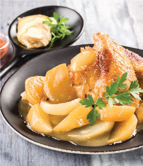 Ailes de poulet et navets - Recette undefined | Tefal
