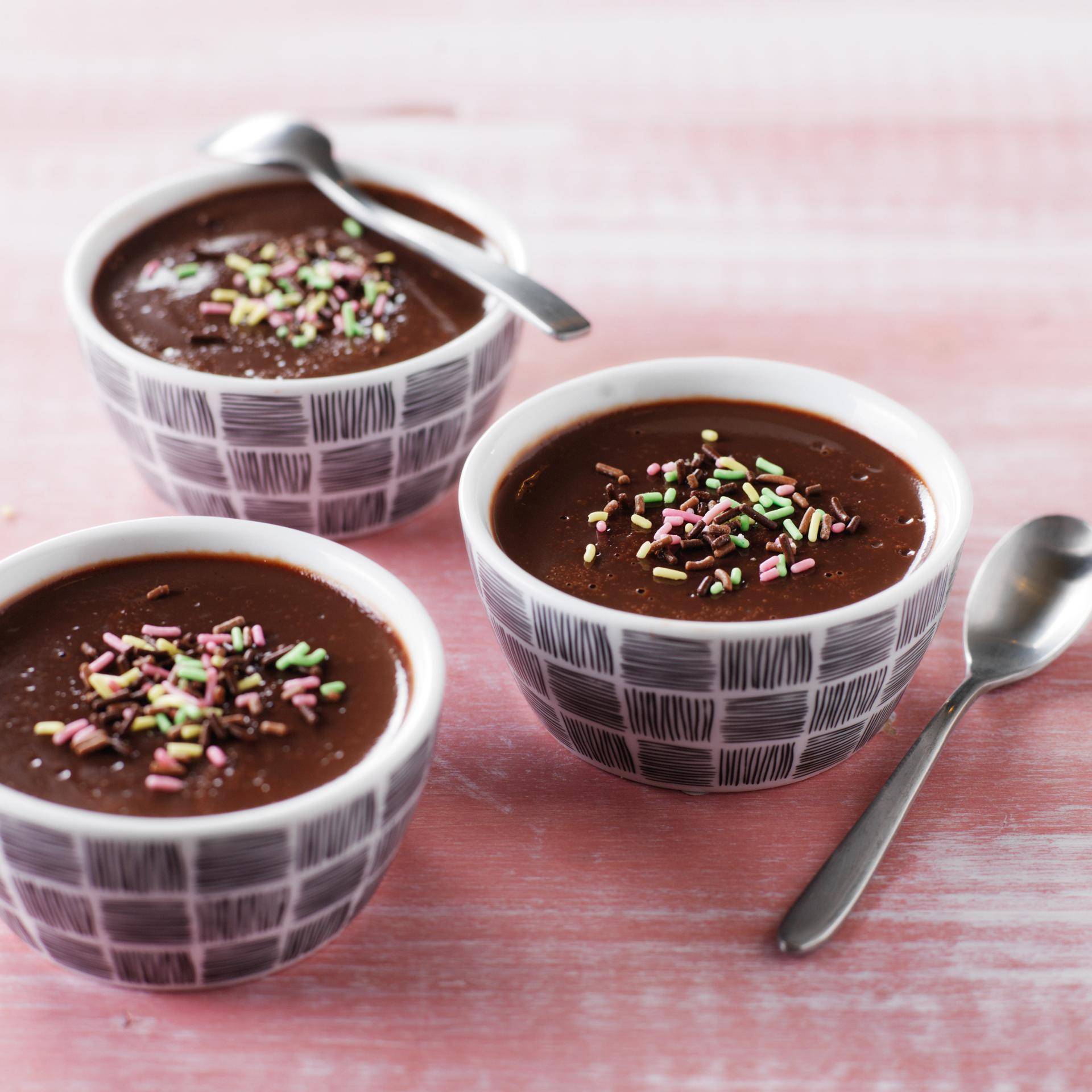 Petits pots de crème au chocolat - Recette Balance de cuisine | Tefal