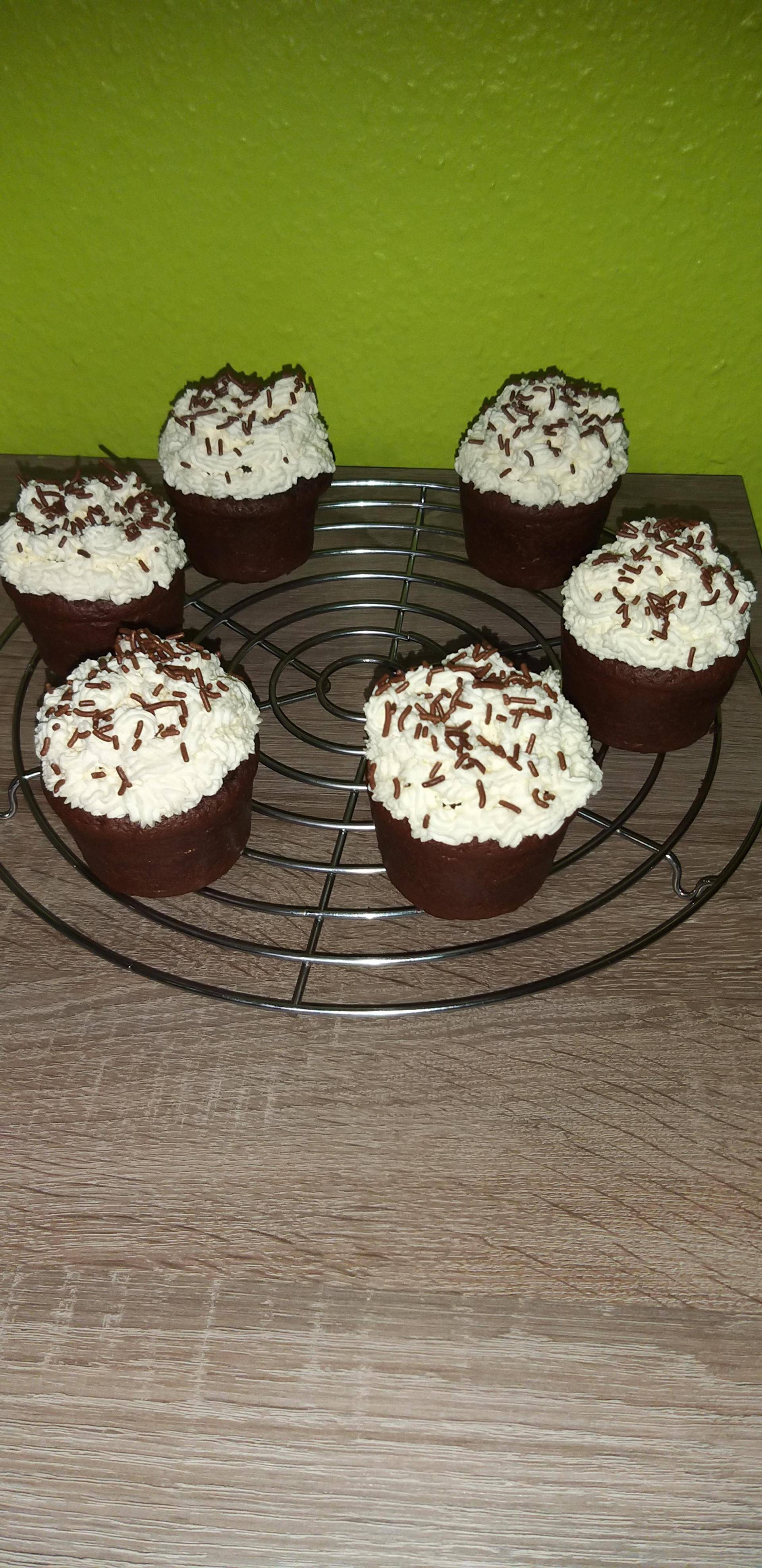 Muffins aux cœur oréo et crème fraîche - Recette Cake Factory | Tefal