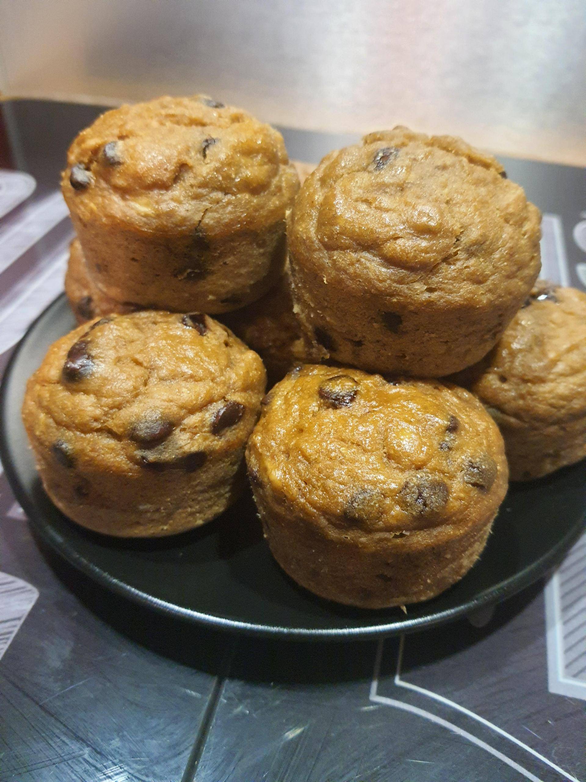 Muffins bananes et pépites de chocolat healthy - Recette Cake Factory Délices | Tefal