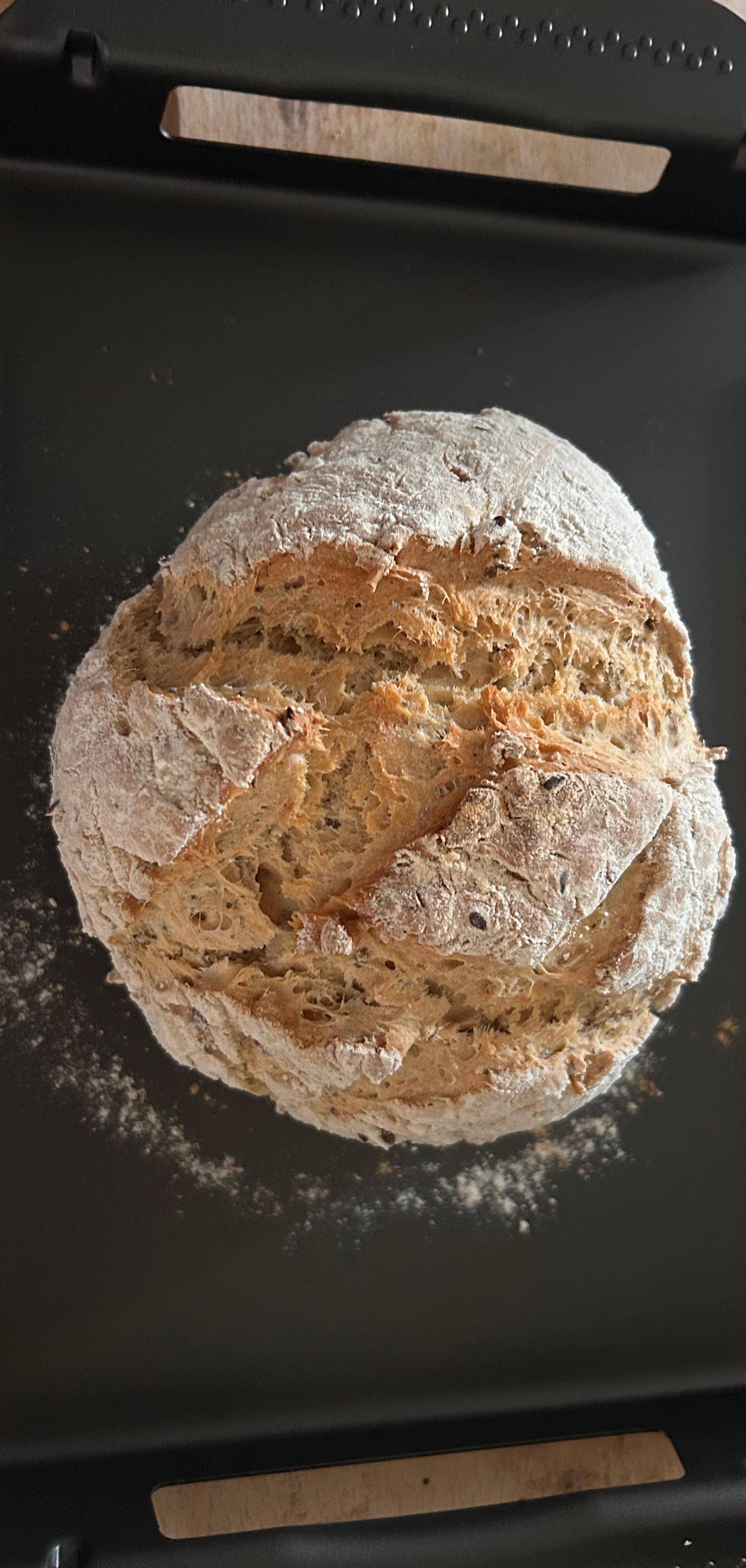 Boule de pain sportif croustillant - Recette Cake Factory Délices | Tefal