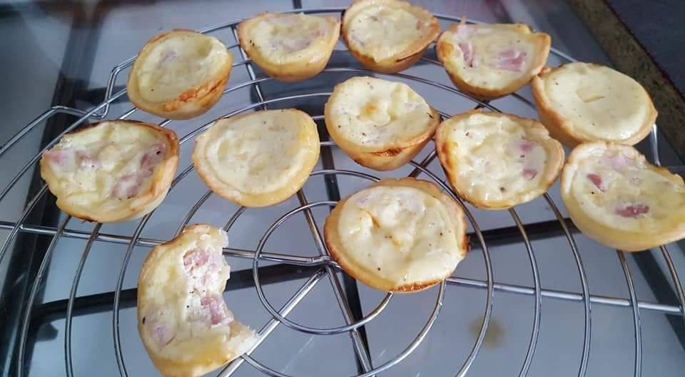 Mini quiche - Recette Cake Factory | Tefal