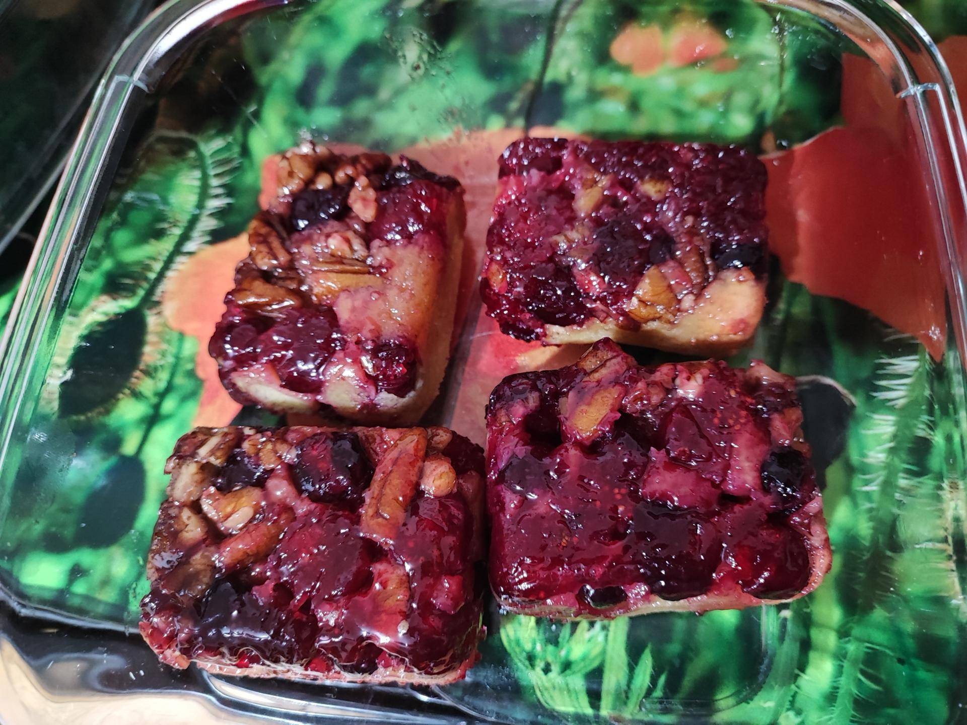 Gâteaux cranberries et pécan crousti fondant - Recette Cake Factory Délices | Tefal