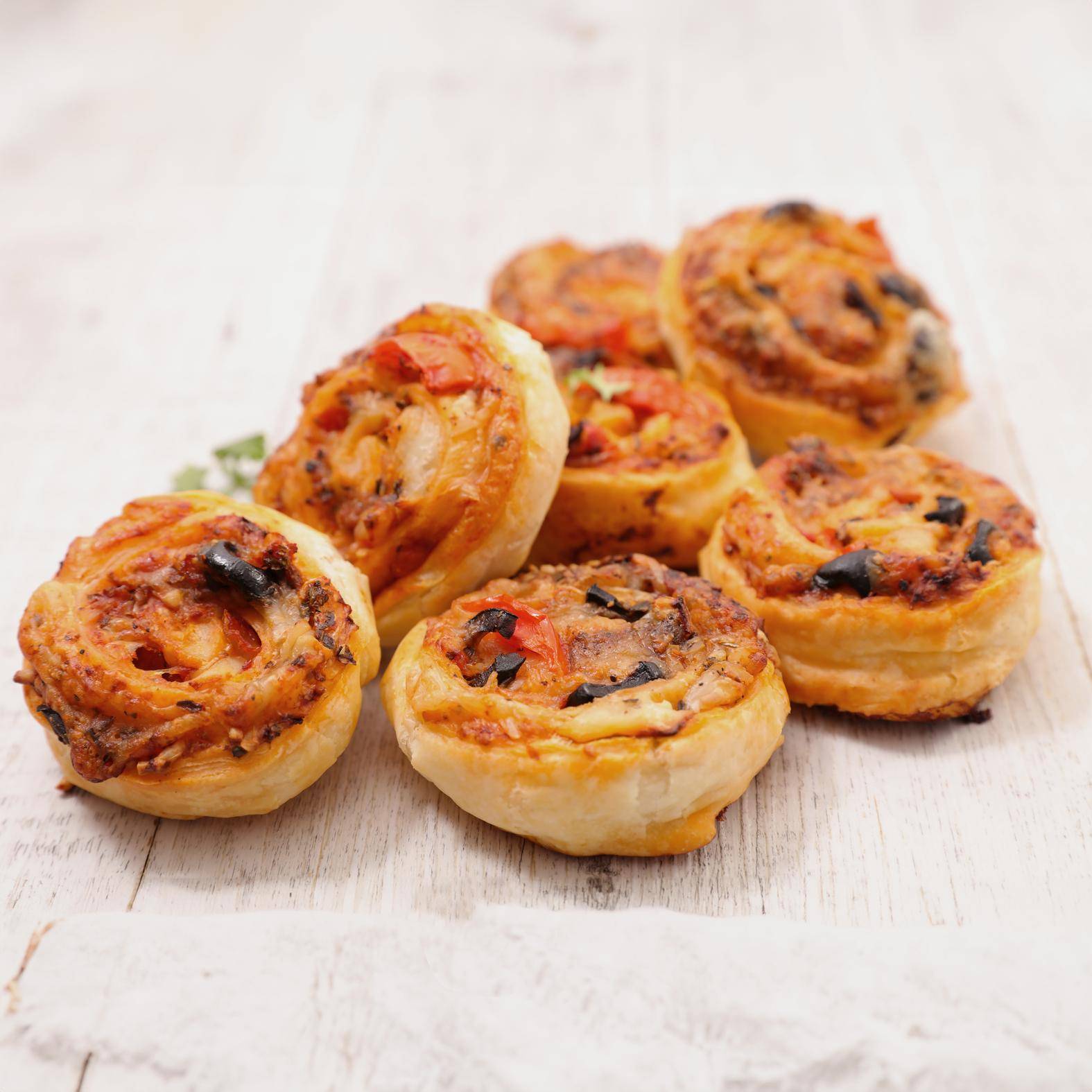 Mini pizzas roulées - Recette Pizza Pronto | Tefal