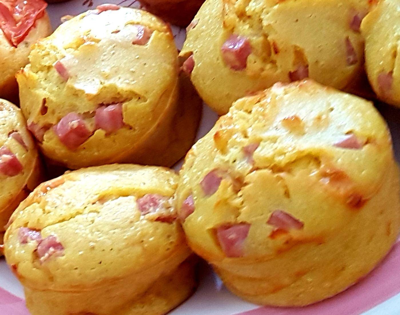 Muffin savora jambon cheddar - Recette Cake Factory | Tefal
