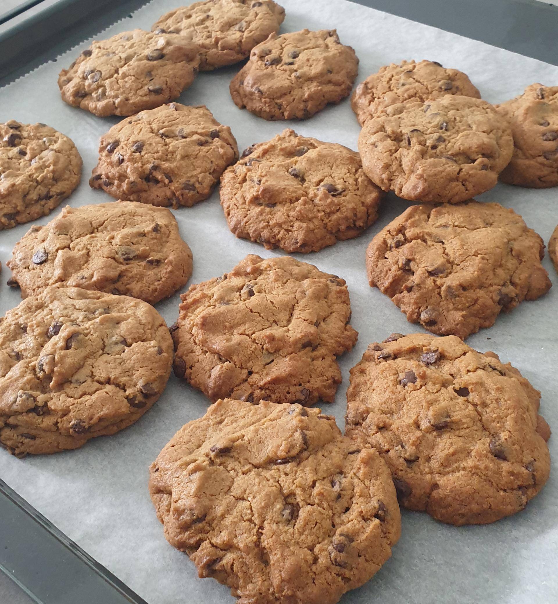Cookies spéculoos pépites de chocolats - Recette Cake Factory | Tefal