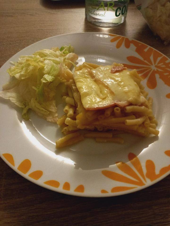Gratin de pâtes et raclette - Recette Cake Factory | Tefal