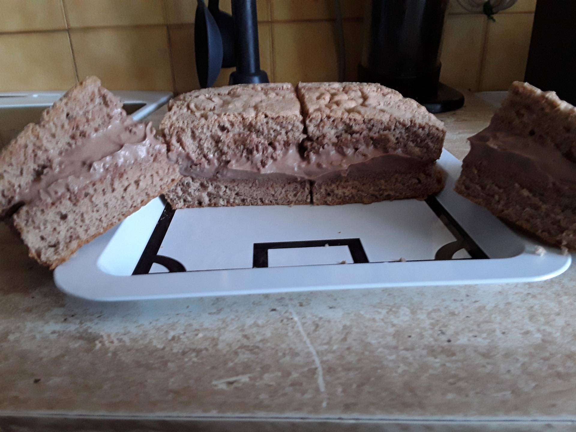Génoise choco crème choco - Recette Cake Factory | Tefal