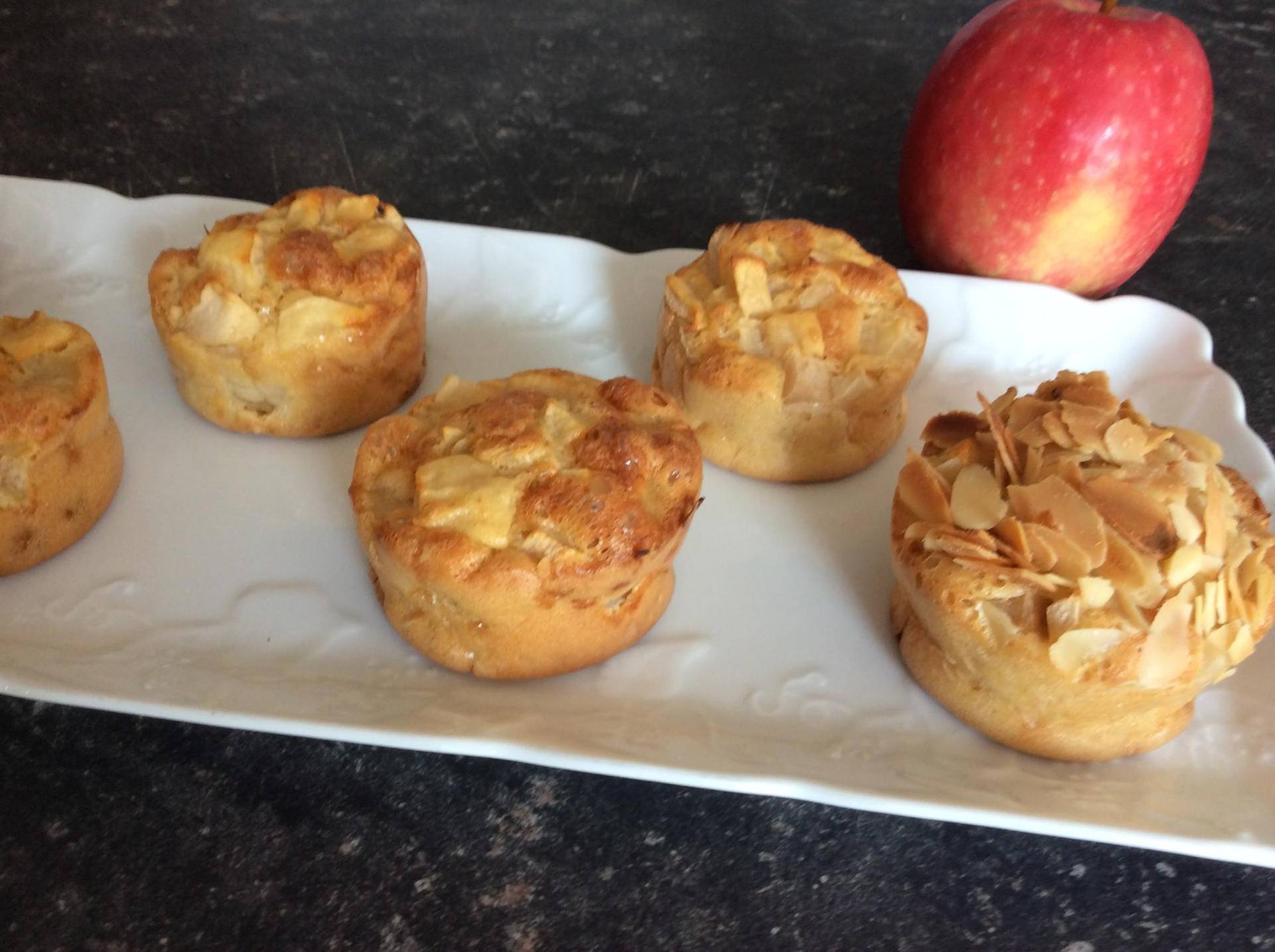 Muffin léger aux pommes - Recette Cake Factory | Tefal